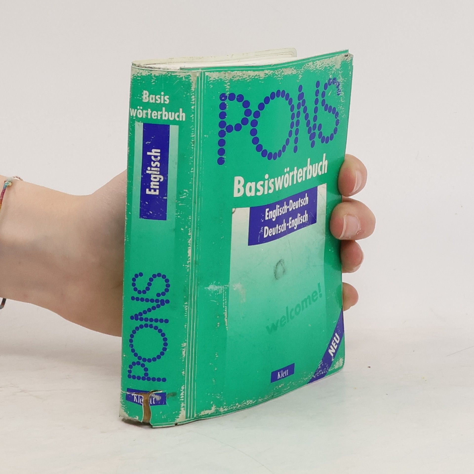 kolektiv PONS Basiswörterbuch Englisch-Deutsch, Deutsch-Englisch