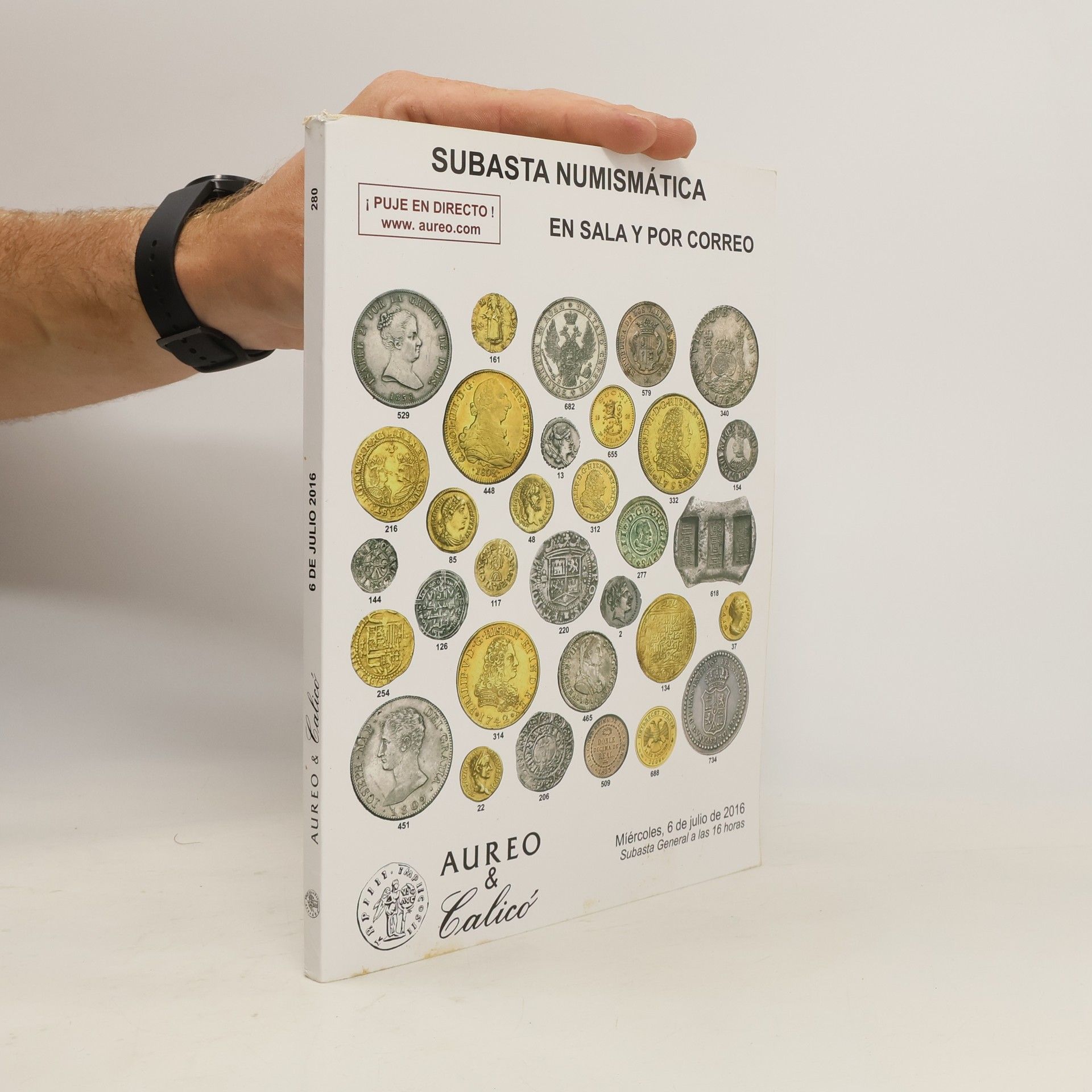 Autorenkollektiv Subasta Numismática: En sala y por correo