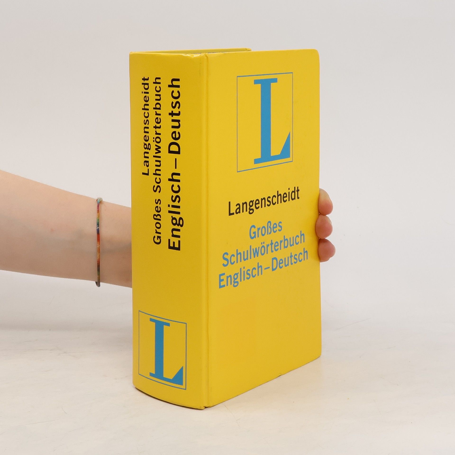 Heinz Messinger Langenscheidts Großes Schulwörterbuch, English - Deutch