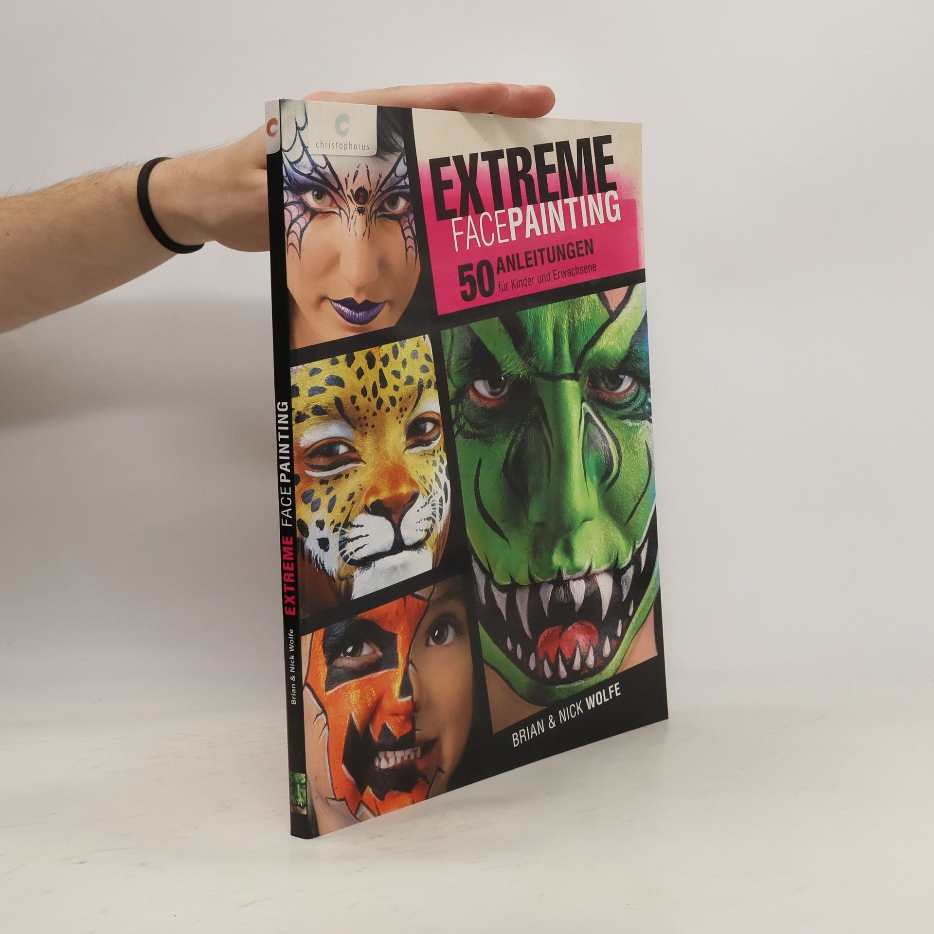 Brian Wolfe Extreme face painting