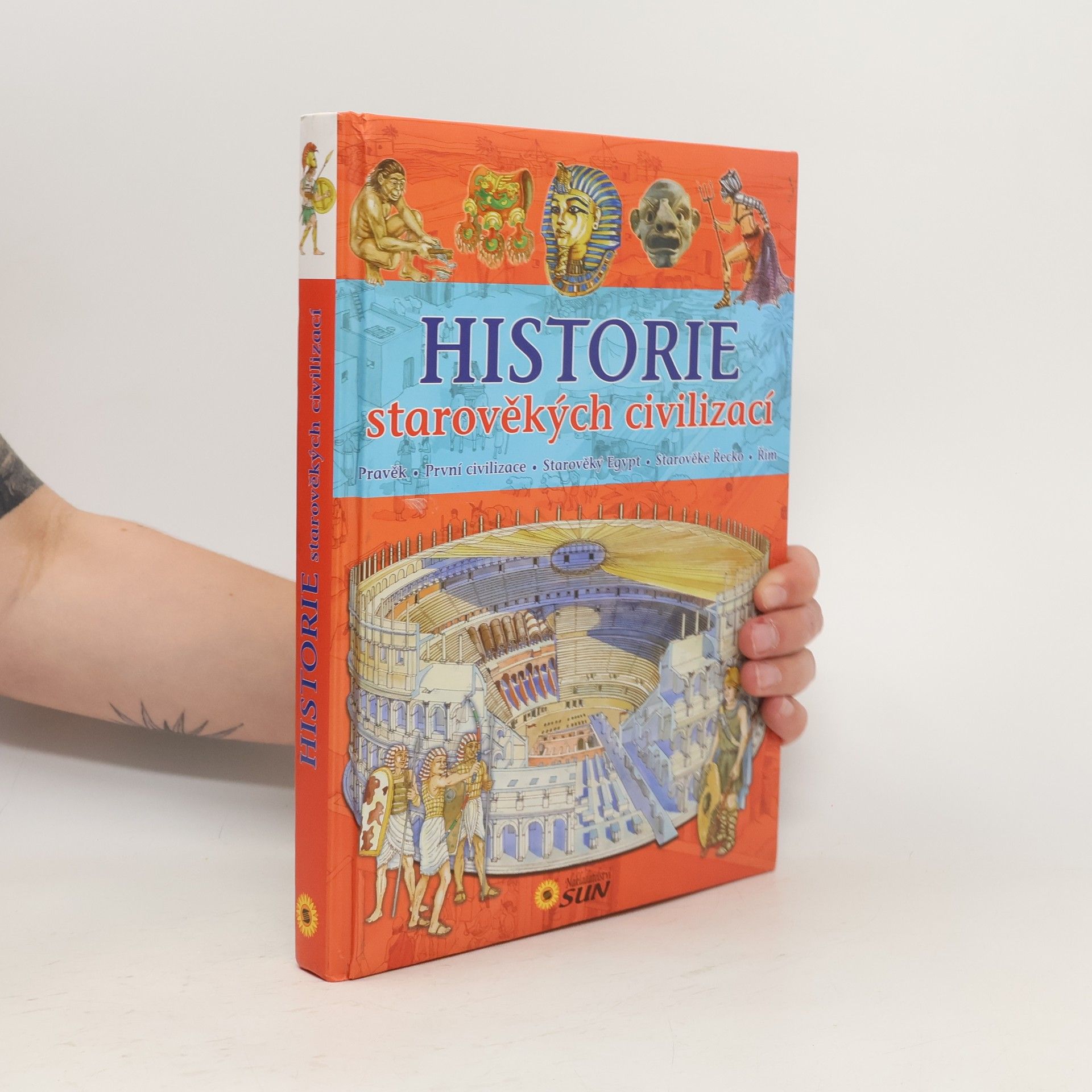 Michele Angelico Historie starověkých civilizací. Pravěk, první civilizace, starověký Egypt, starověké Řecko, Řím