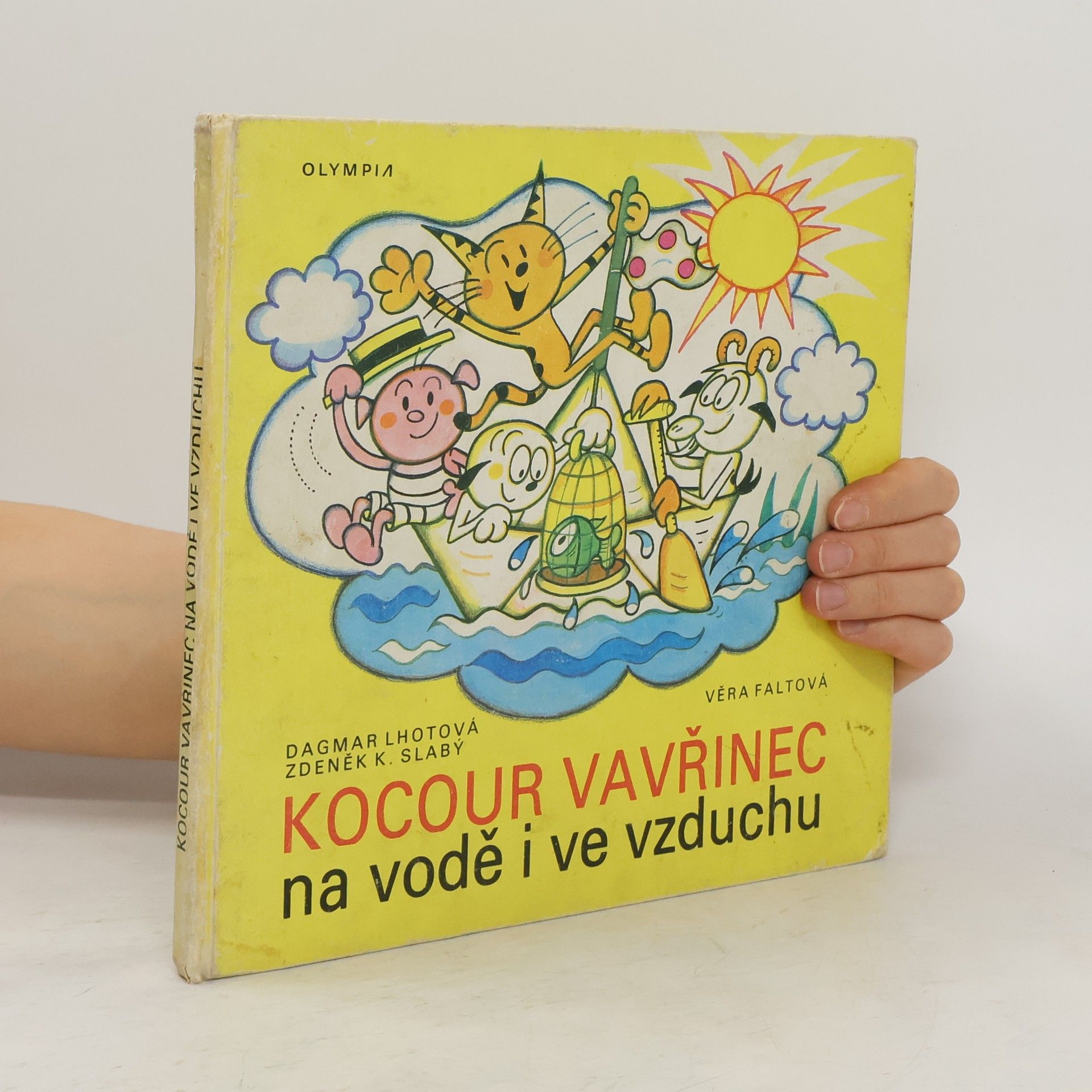 Dagmar Lhotová Kocour Vavřinec na vodě i ve vzduchu