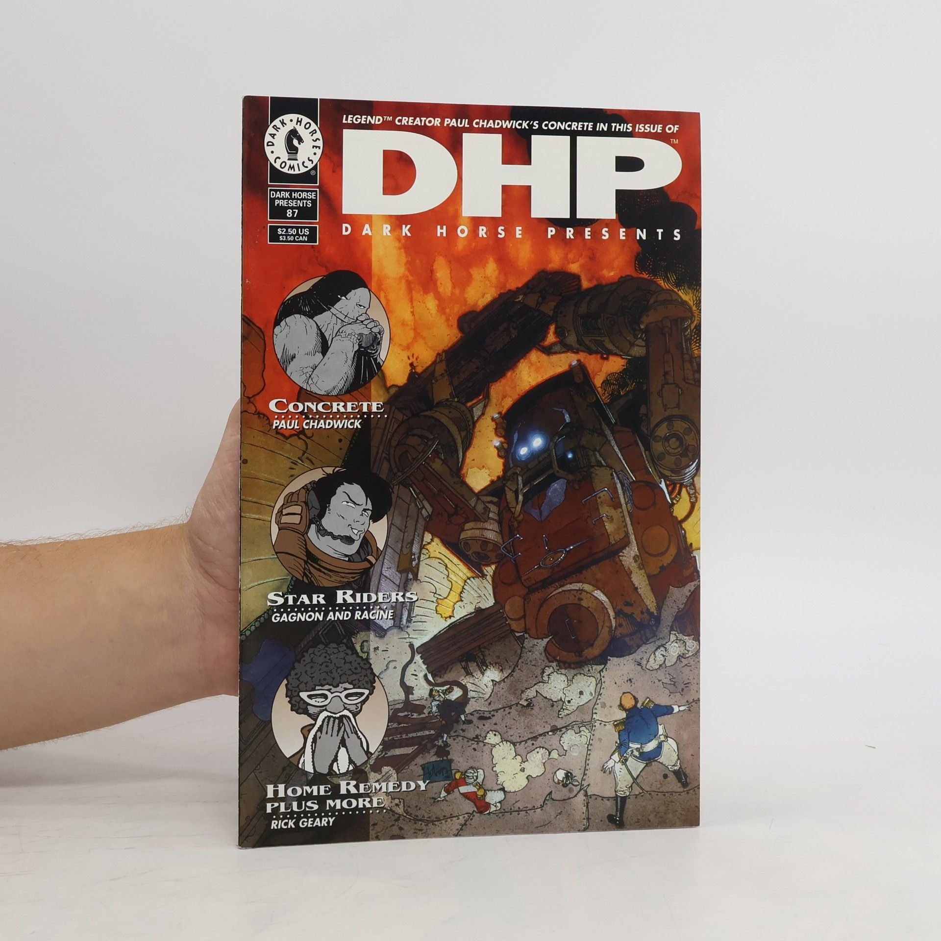 Paul Chadwick DHP. Dark Horse Presents 87: Concrete, Star Riders, Home Remedy Plus More