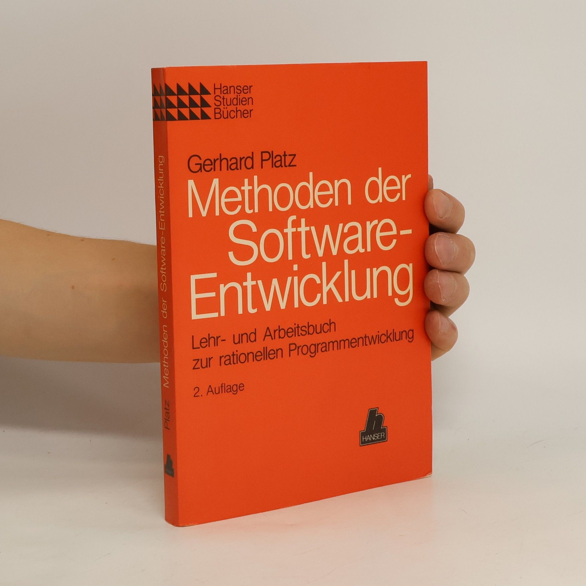 Gerhard Platz Methoden der Softwareentwicklung
