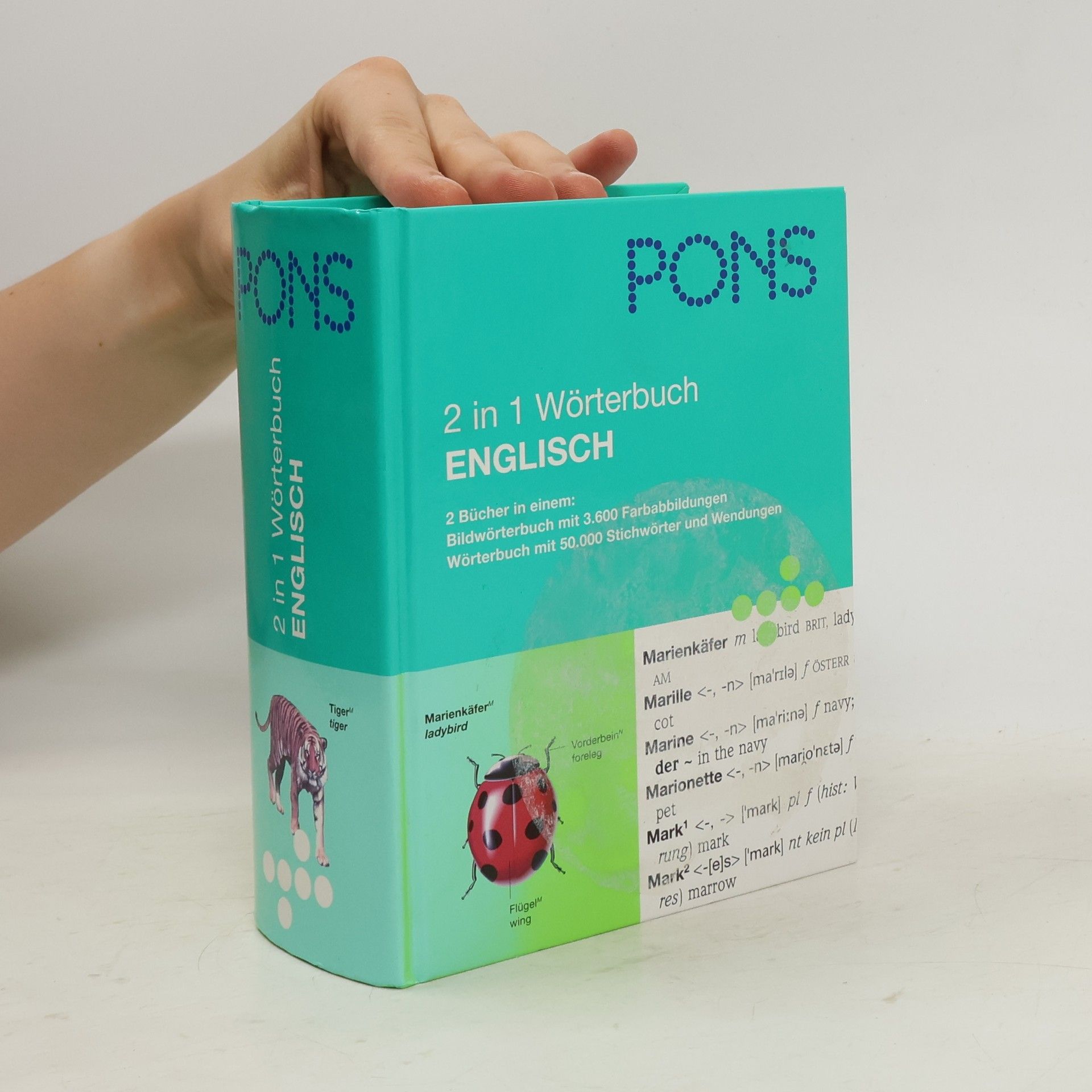 Collective PONS 2 in 1 Wörterbuch Englisch