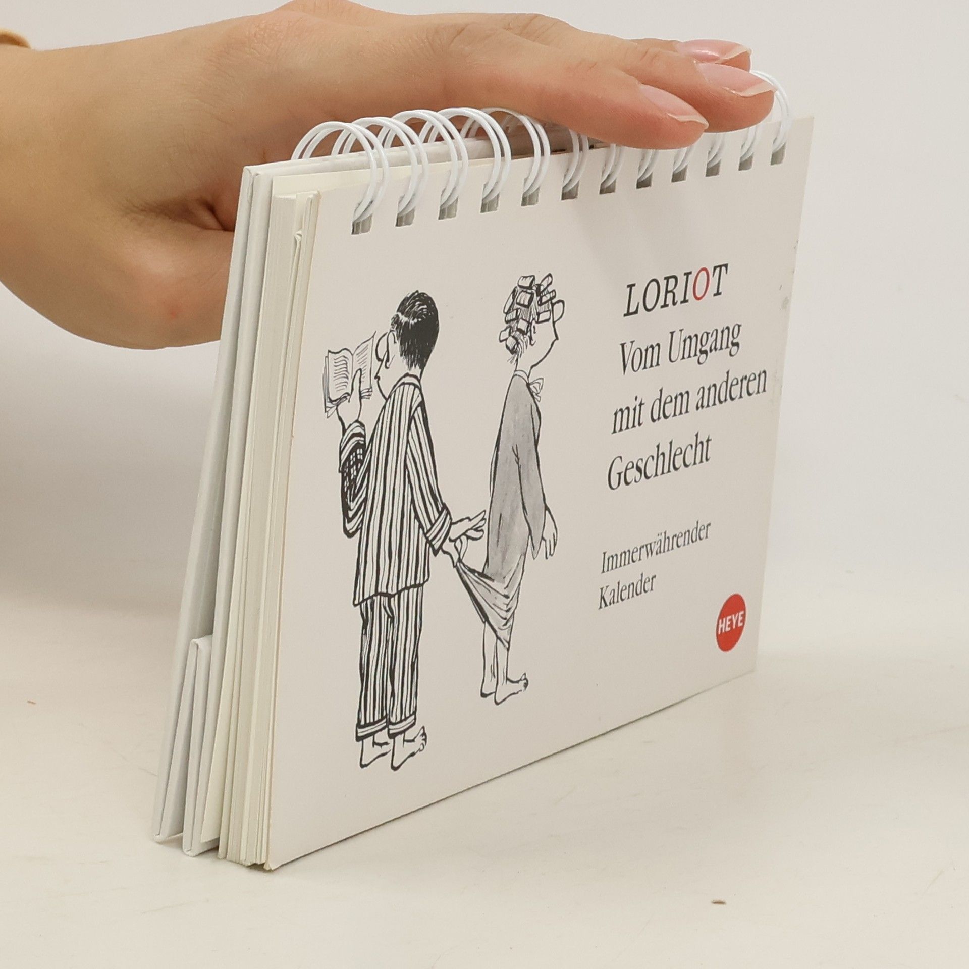 Loriot Vom Umgang mit dem anderen Geschlecht - Tischkalender