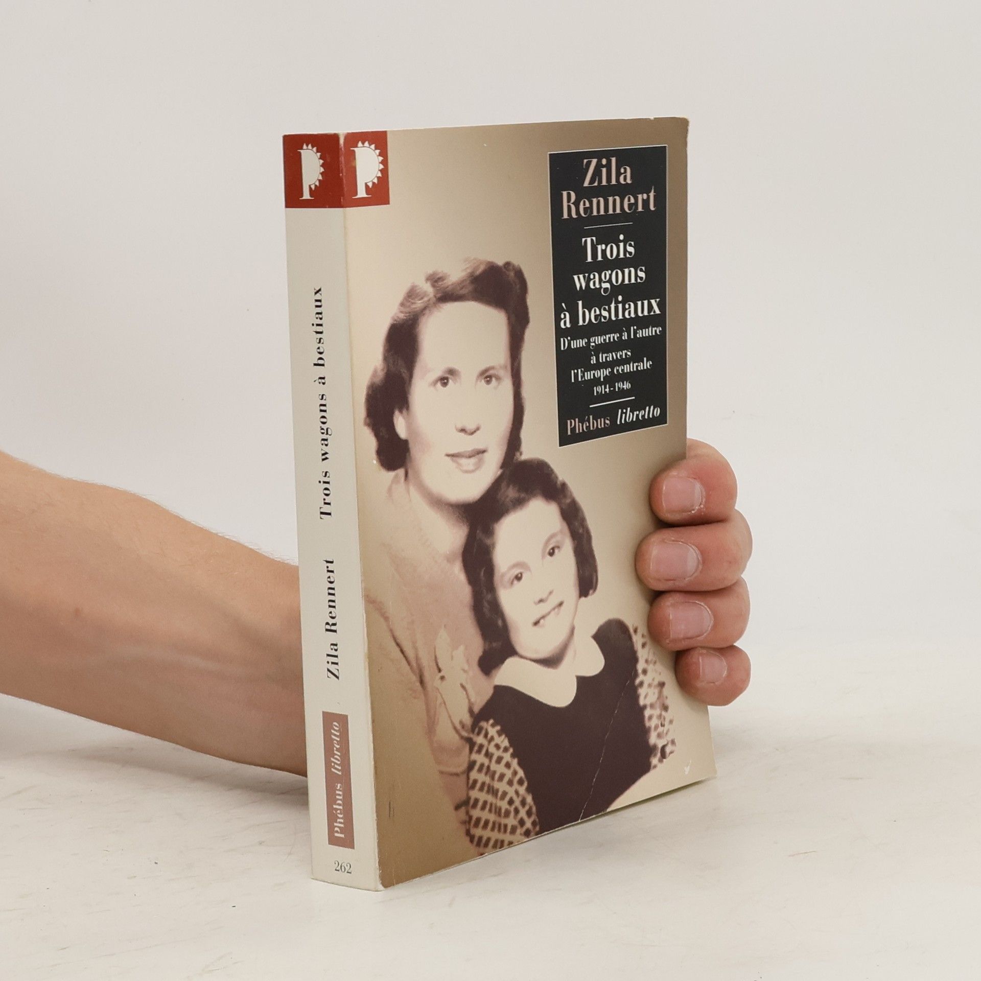 Zila Rennert Trois wagons à bestiaux