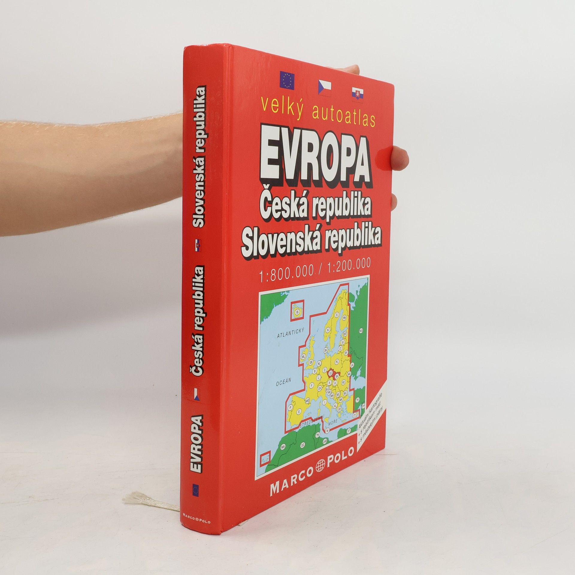 kolektiv Velký autoatlas. Evropa. Česká republika. Slovenská republika
