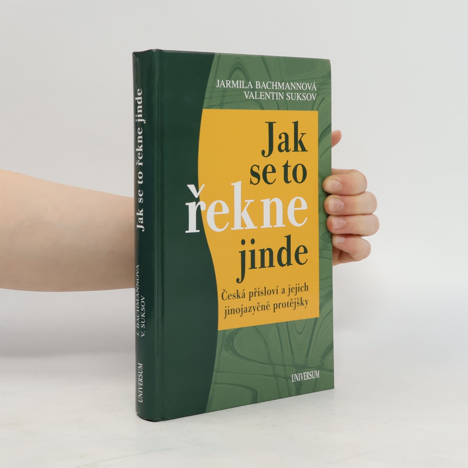 Jarmila Bachmannová Jak se to řekne jinde : česká přísloví a jejich jinojazyčné protějšky