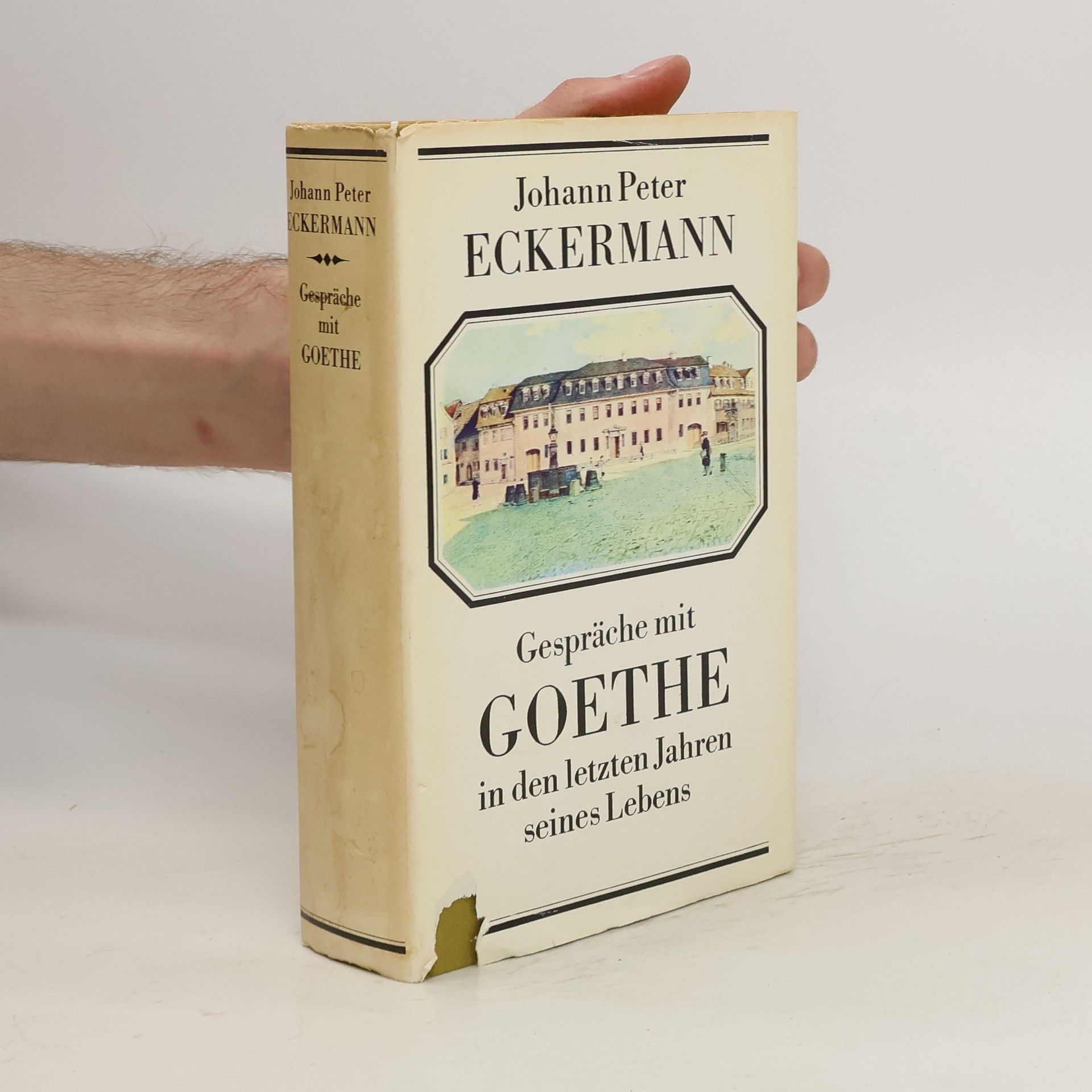 Johann Peter Eckermann Gespräche mit Goethe in den letzten Jahren seines Lebens