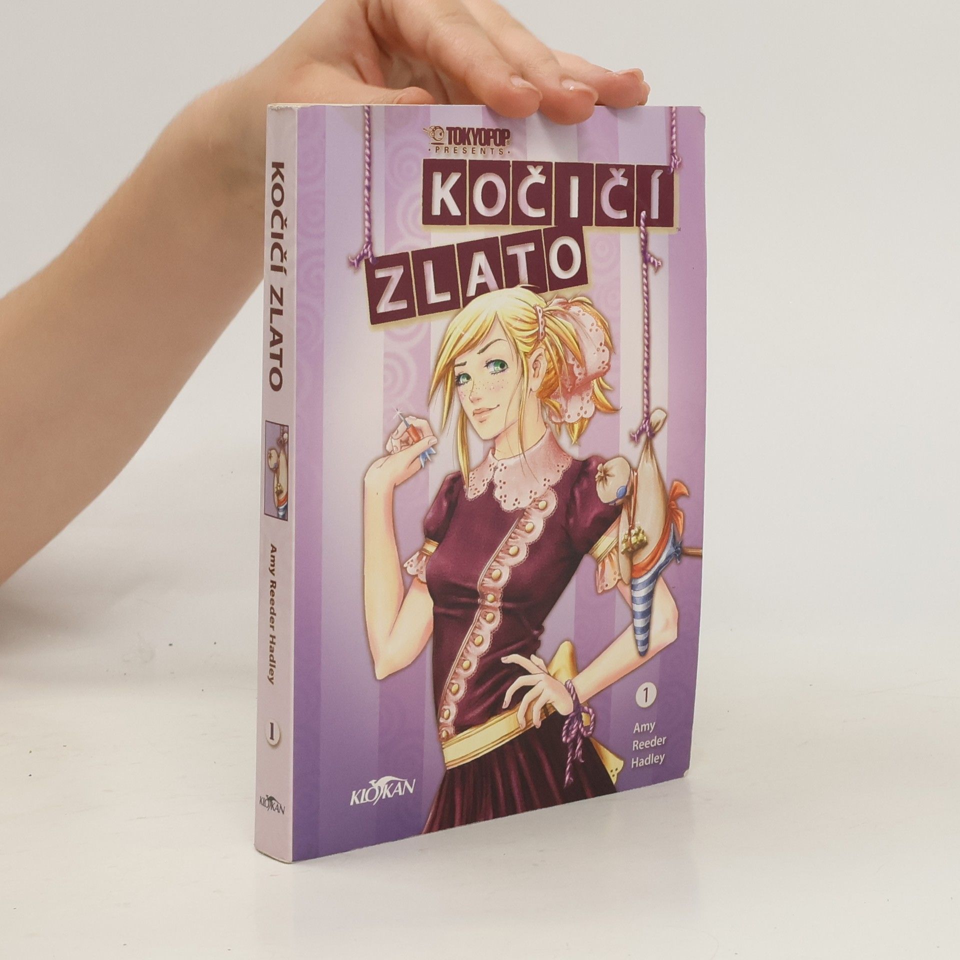Amy Reeder Hadley Kočičí zlato. 1. díl