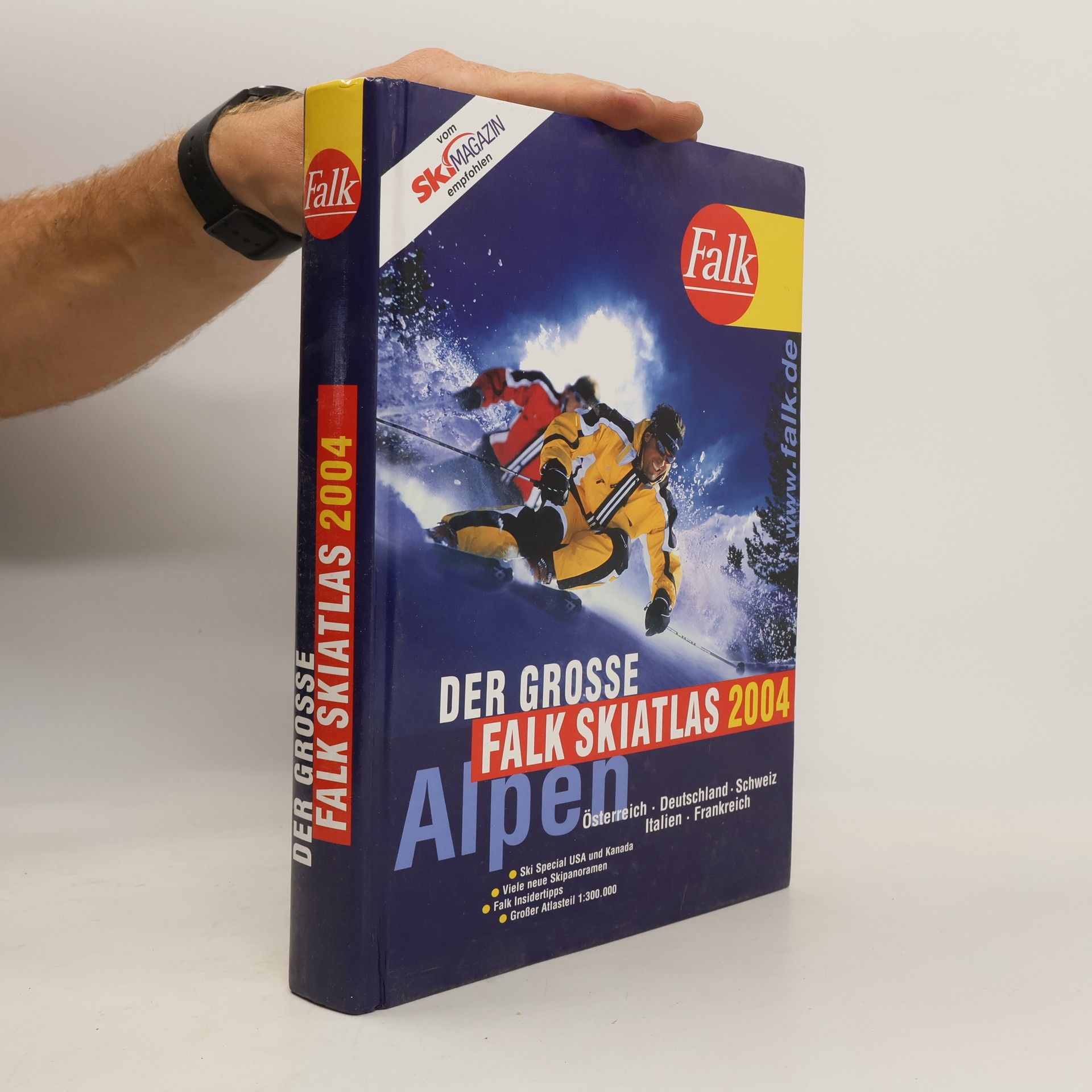Autorenkollektiv Der grosse Falk Skiatlas 2004 : Alpen