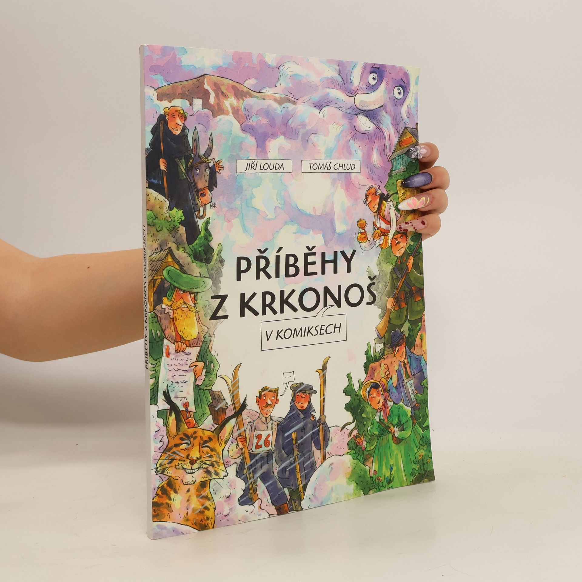 Tomáš Chlud Příběhy z Krkonoš v komiksech