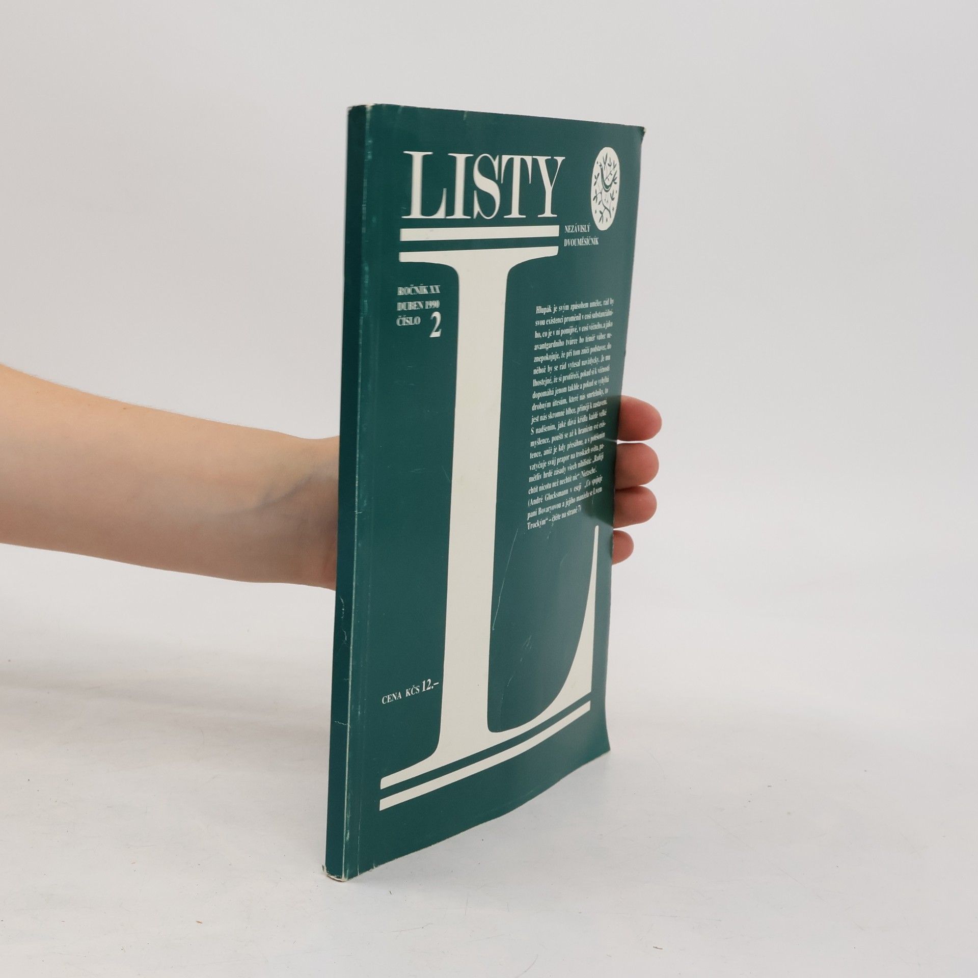 Collectif d'auteurs Listy 2/1990