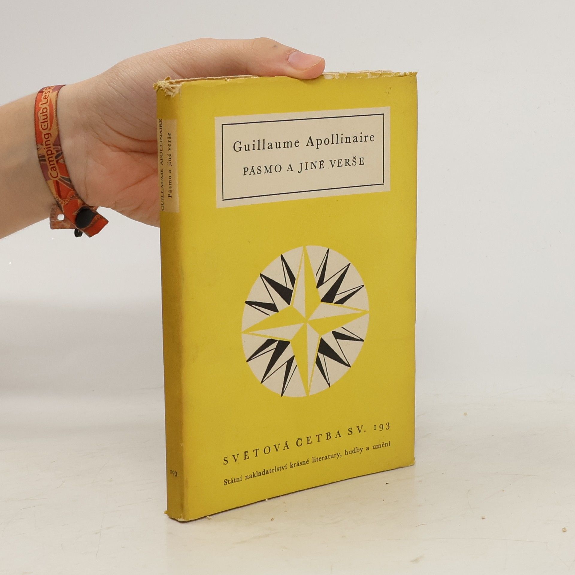 Guillaume Apollinaire Pásmo a jiné verše