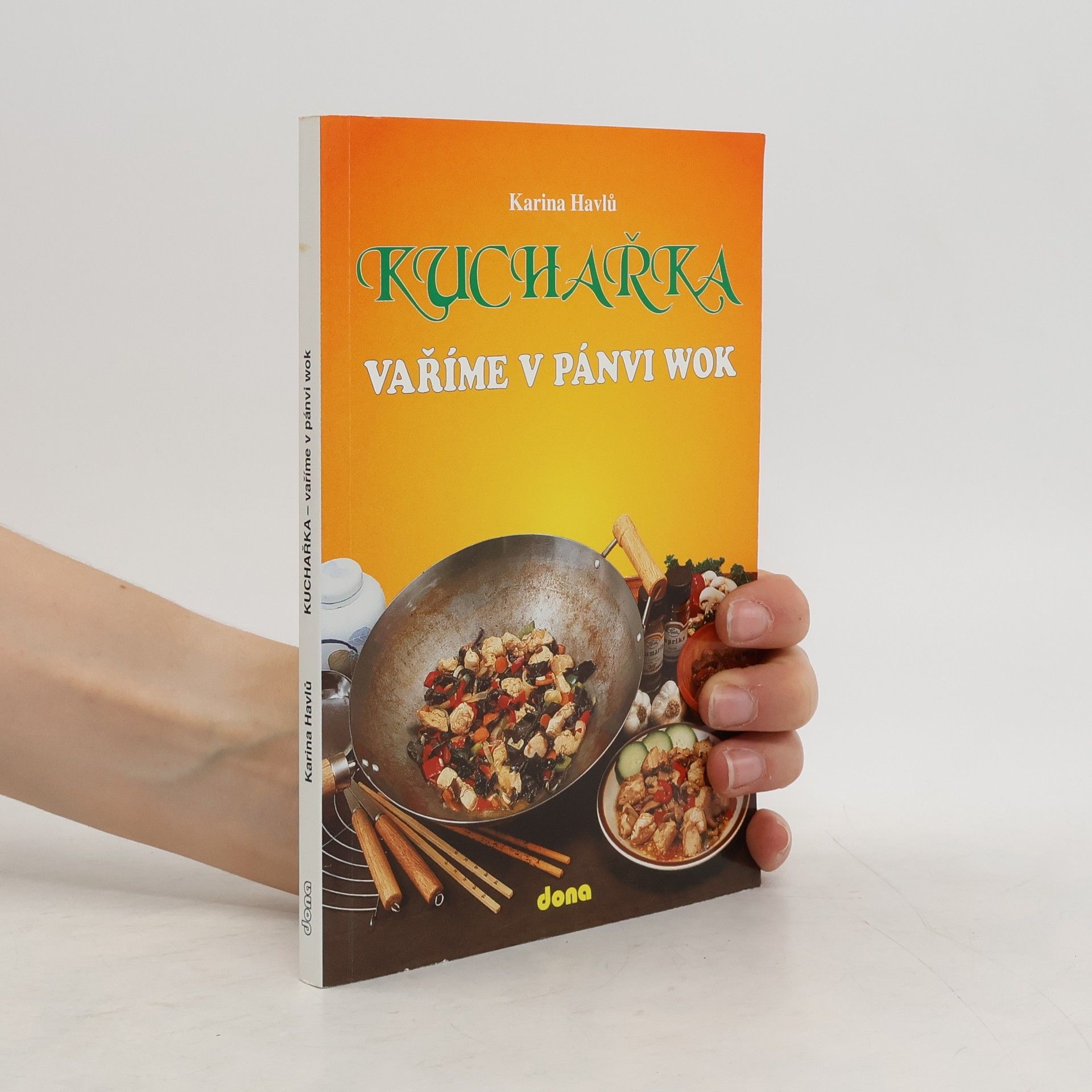Karina Havlů Kuchařka. Vaříme v pánvi wok