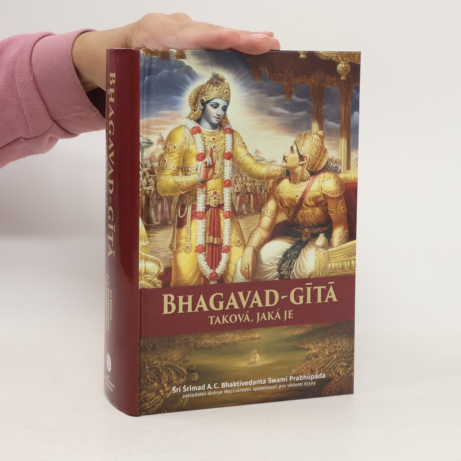 Šrí Šrímad A. Č. Bhaktivédanta Swami Prabhupáda Bhagavad-gítá taková, jaká je (sanskrtsky)