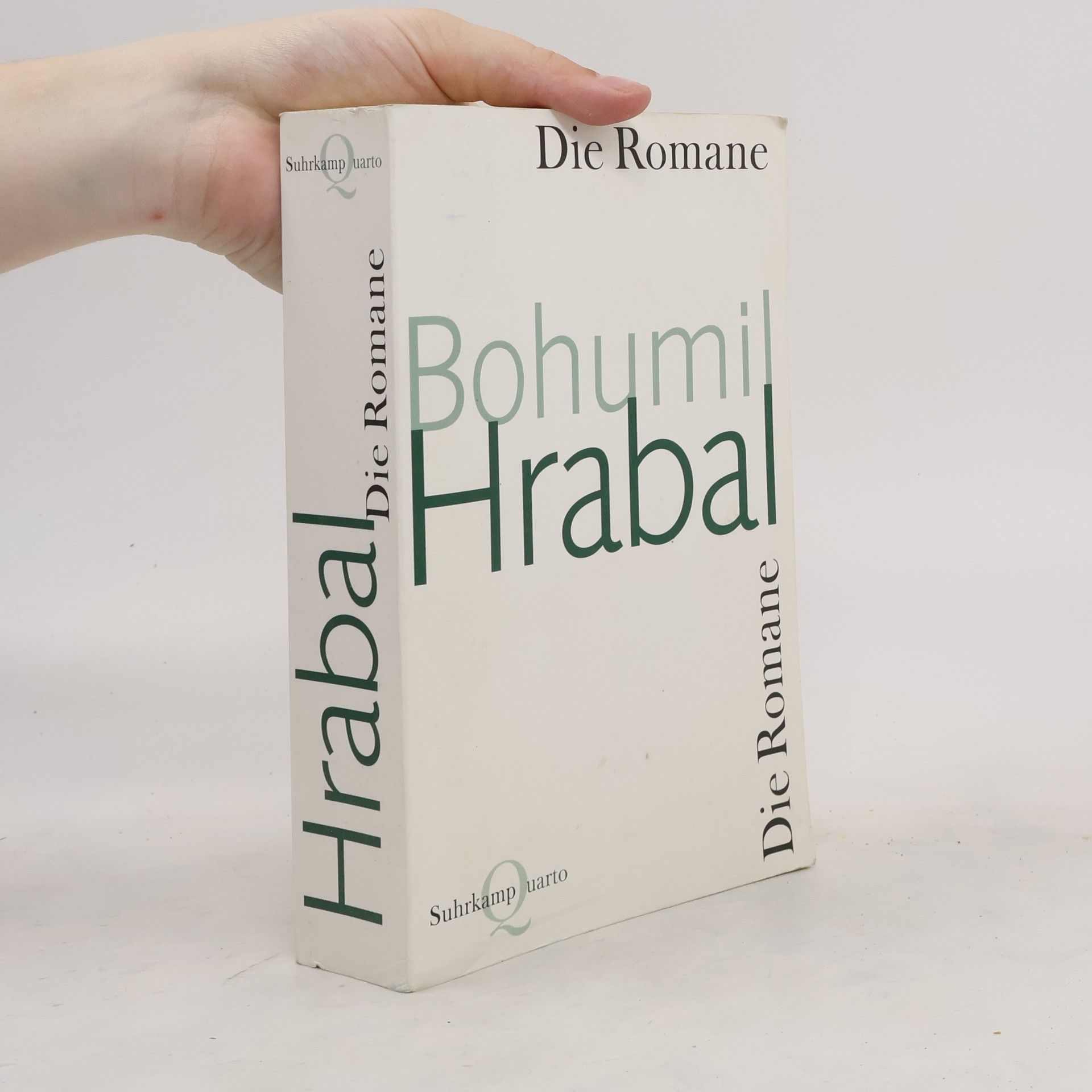 Bohumil Hrabal Die Romane