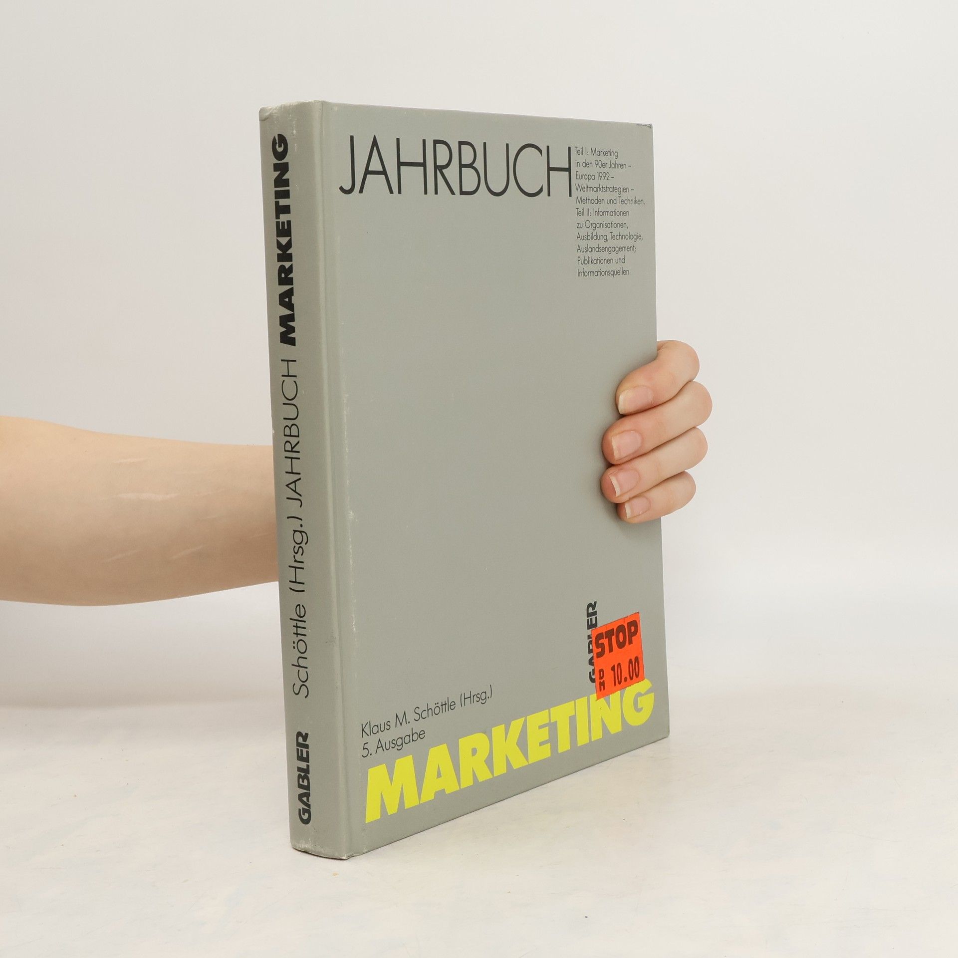 Klaus M. Schöttle Jahrbuch Marketing
