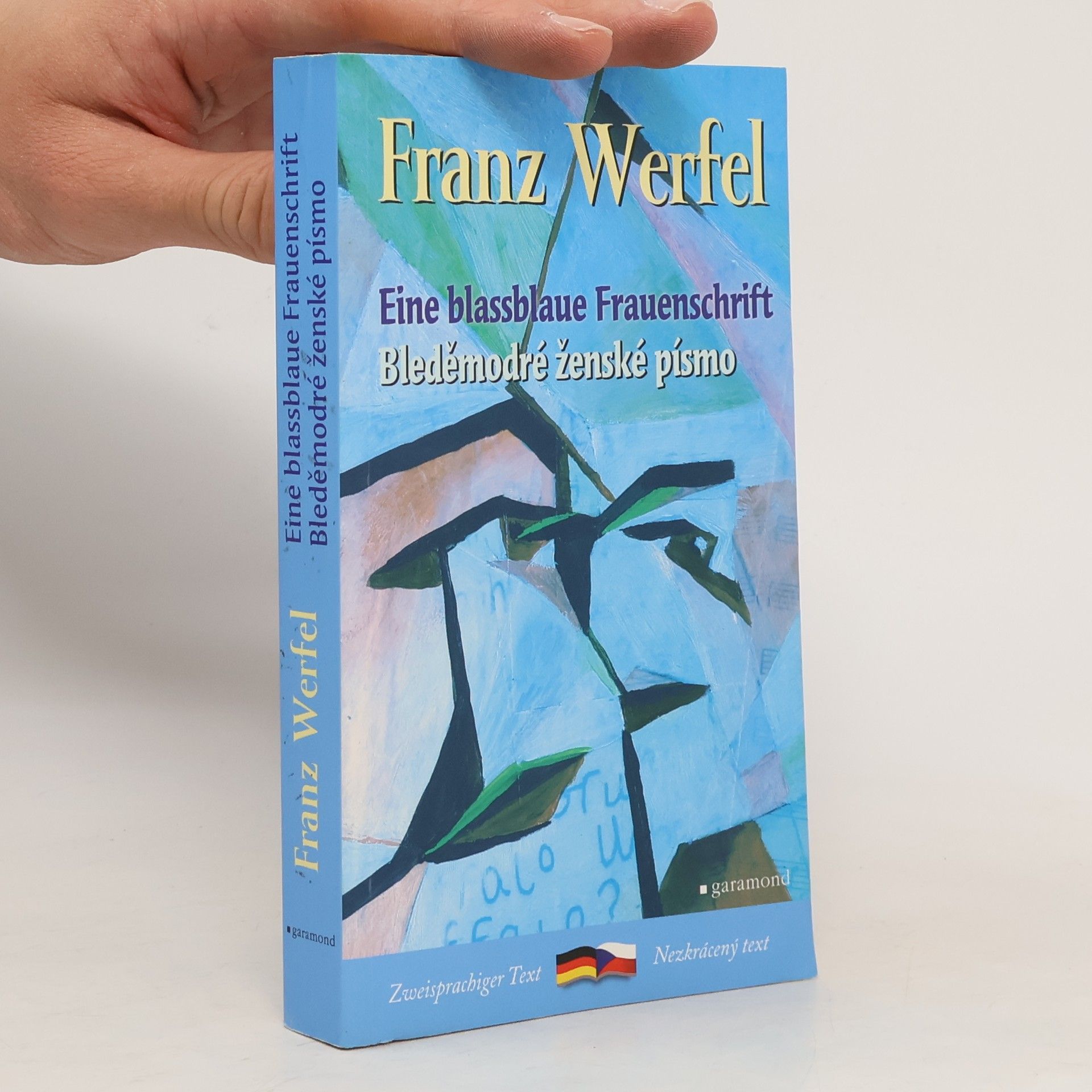 Franz Werfel Bleděmodré ženské písmo / Blassblaue Frauenschrift