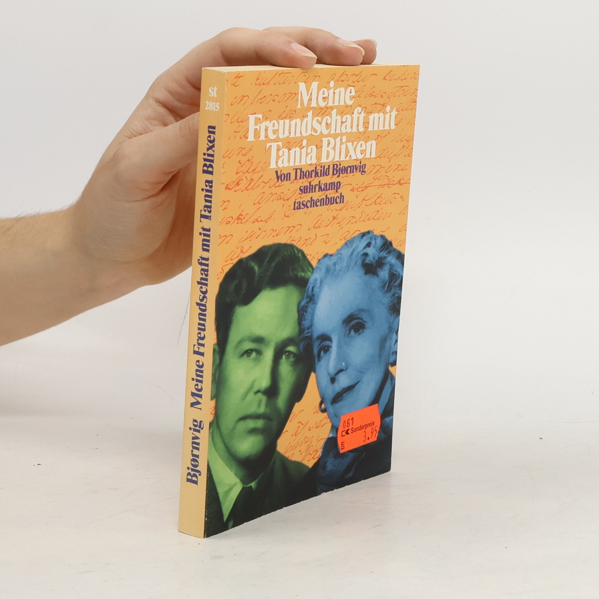 Thorkild Bjoernvig Meine Freundschaft mit Tania Blixen