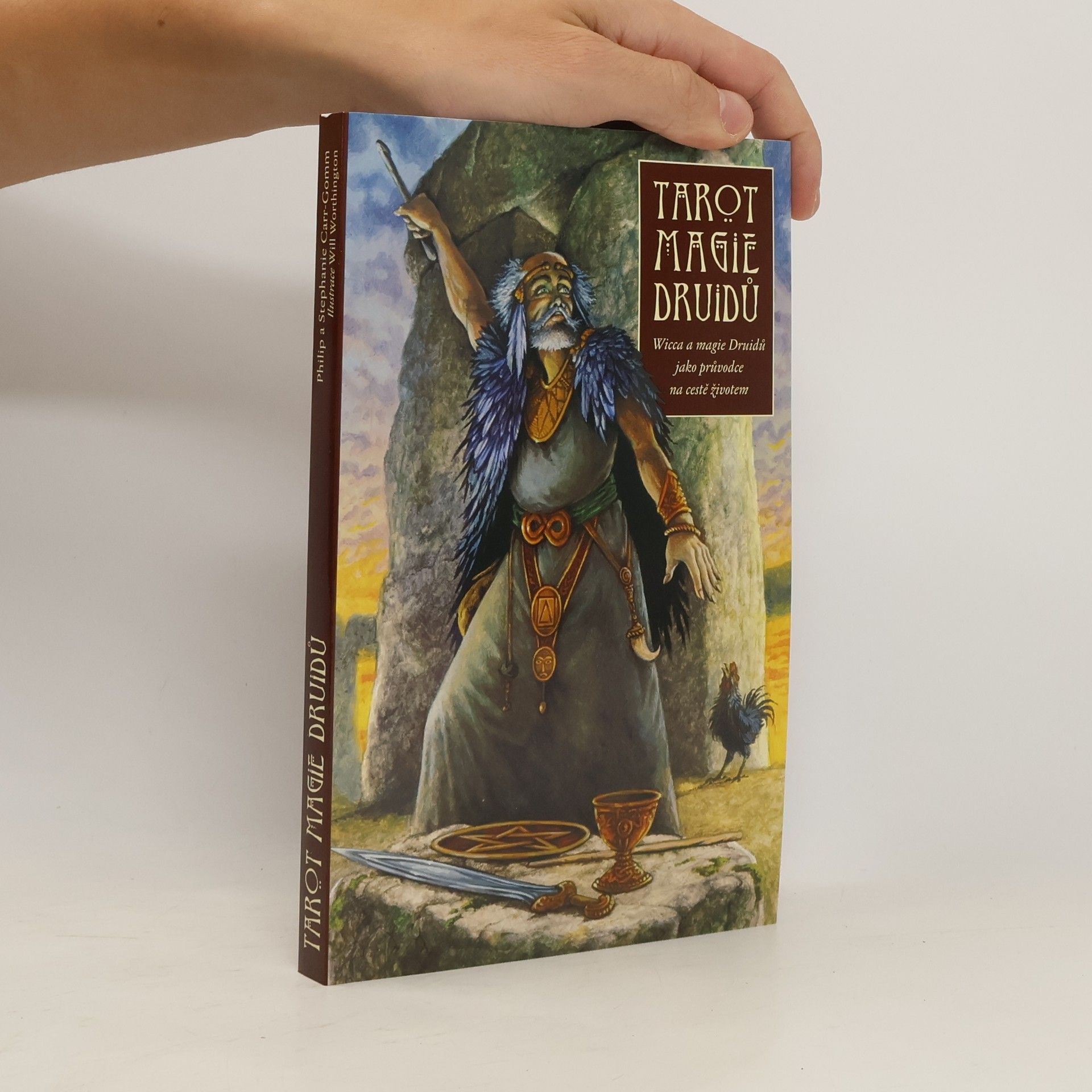 Philip Carr-Gomm Tarot - magie Druidů