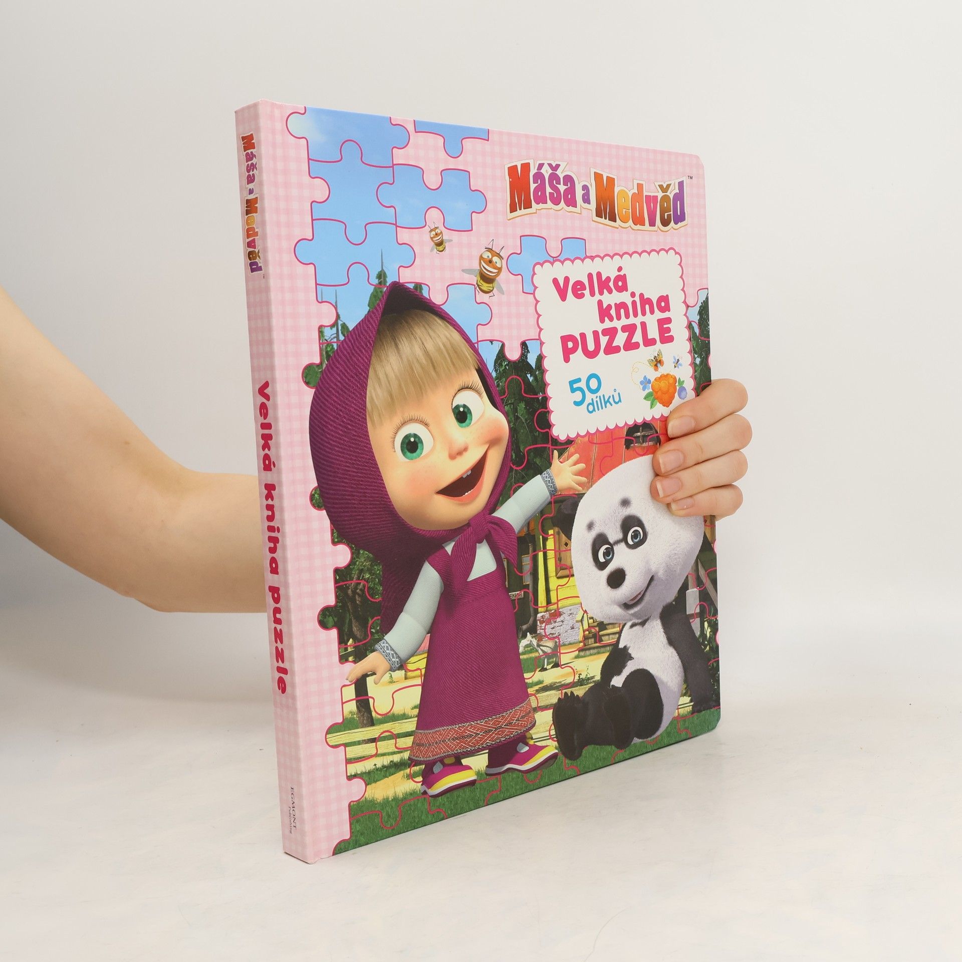 Oleg Kuzovkov Máša a medvěd. Velká kniha puzzle