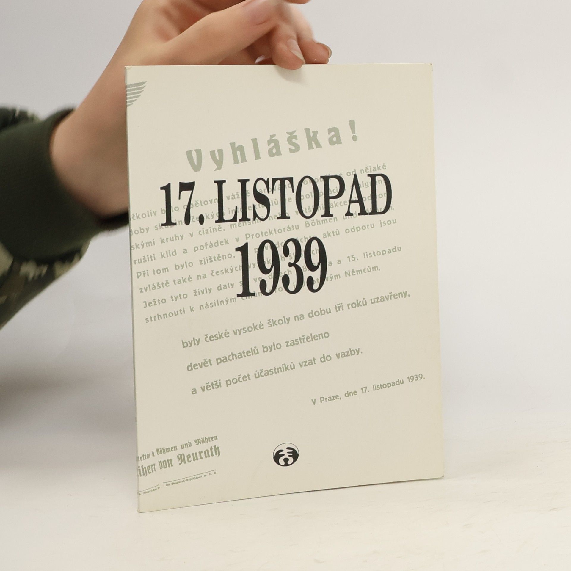 * antologie 17. listopad 1939 po 55 letech