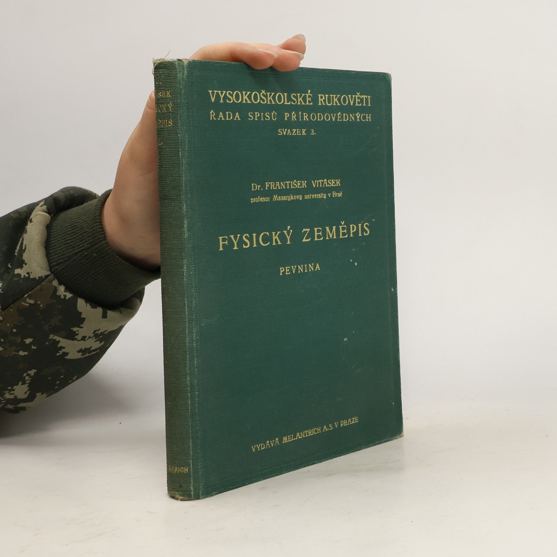 František Vitásek Fysický zeměpis II.
