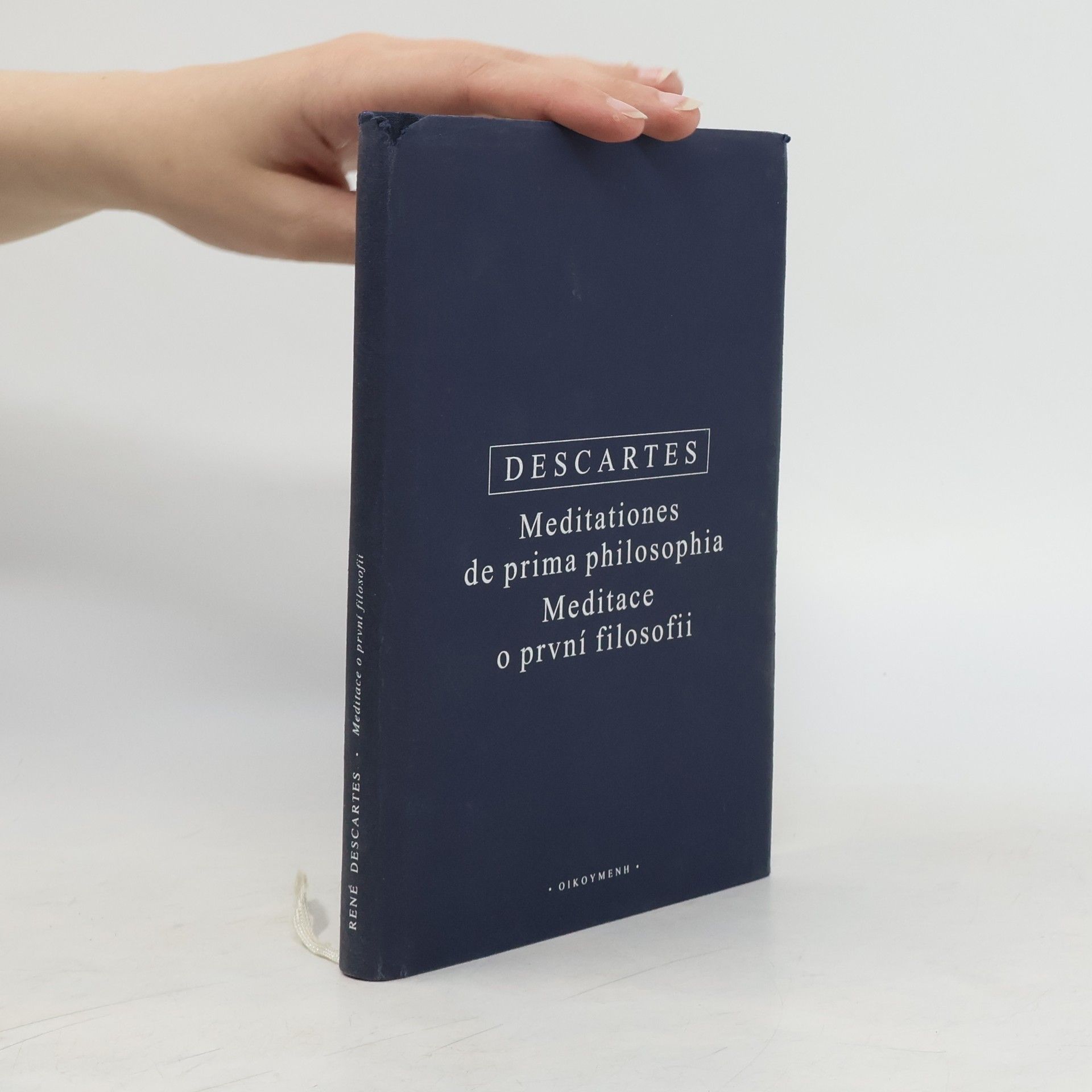 René Descartes Meditationes de prima philosophia - Meditace o první filosofii