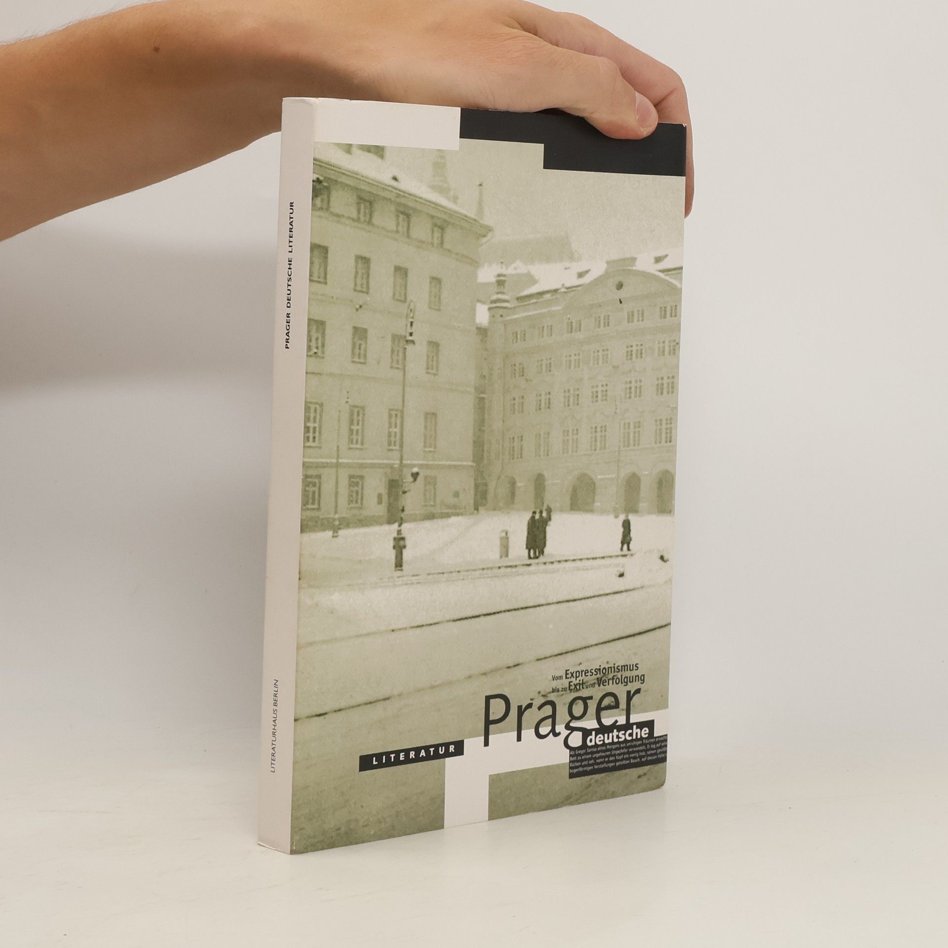 Ernest Wichner Prager deutsche Literatur vom Expressionismus bis zu Exil und Verfolgung : Austellungsbuch