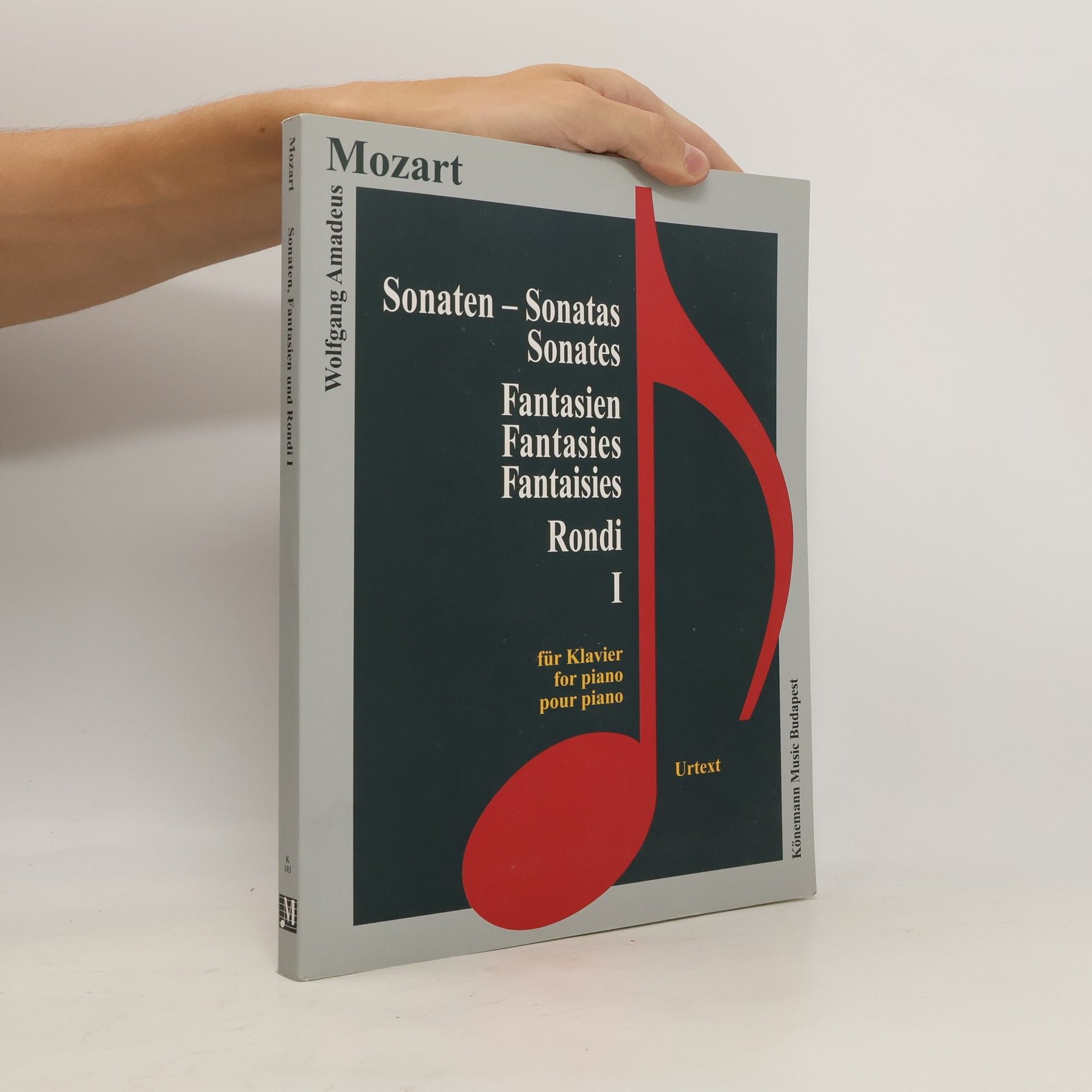 Collectif d'auteurs Mozart, Sonaten, Fantasien und Rondi I