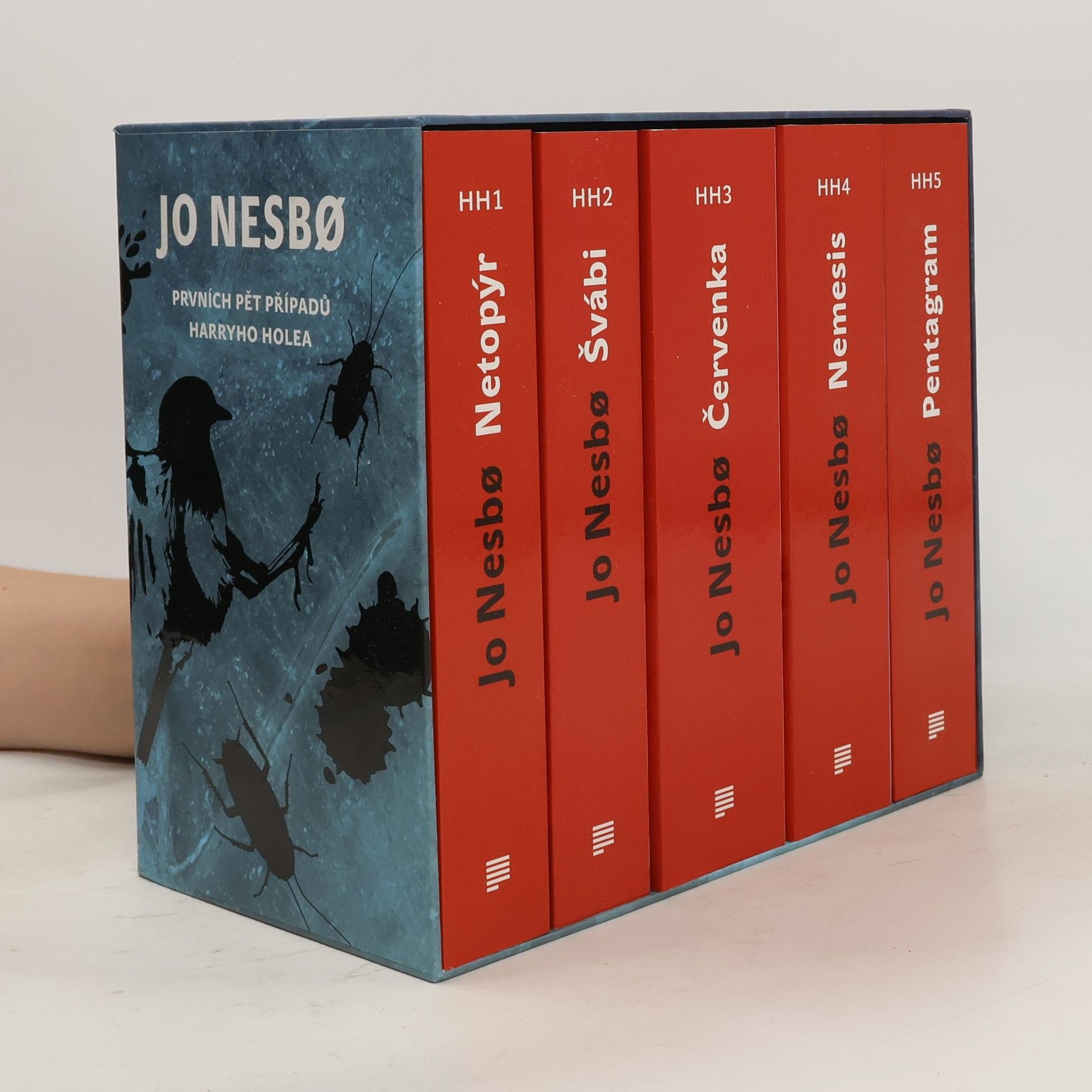 Jo Nesbø Prvních pět případů Harryho Holea (5 svazků v boxu)