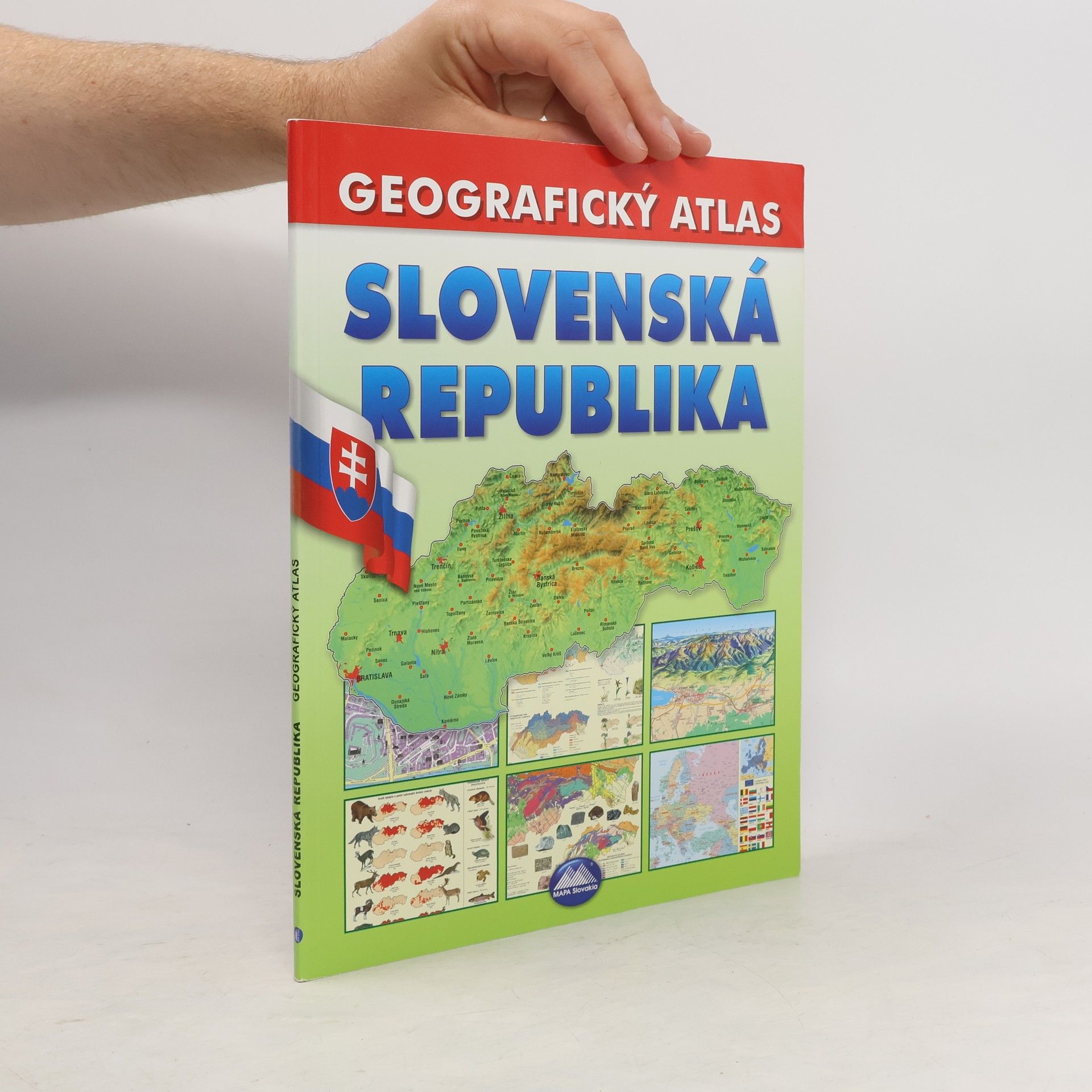 Róbert Čeman Slovenská republika - Geografický atlas