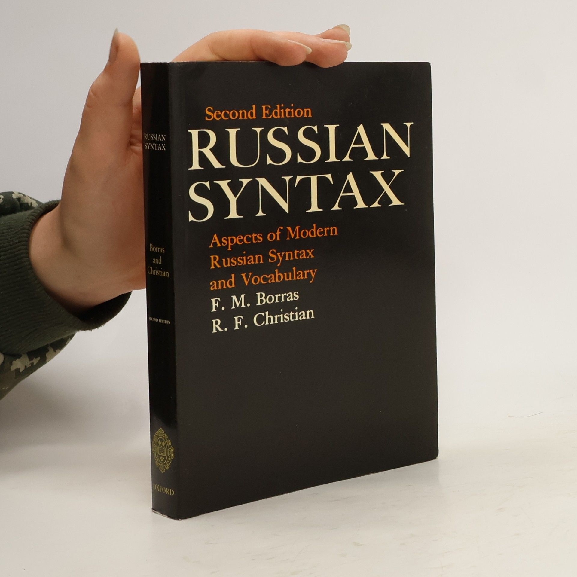 Frank Marshall Borras Russian Syntax
