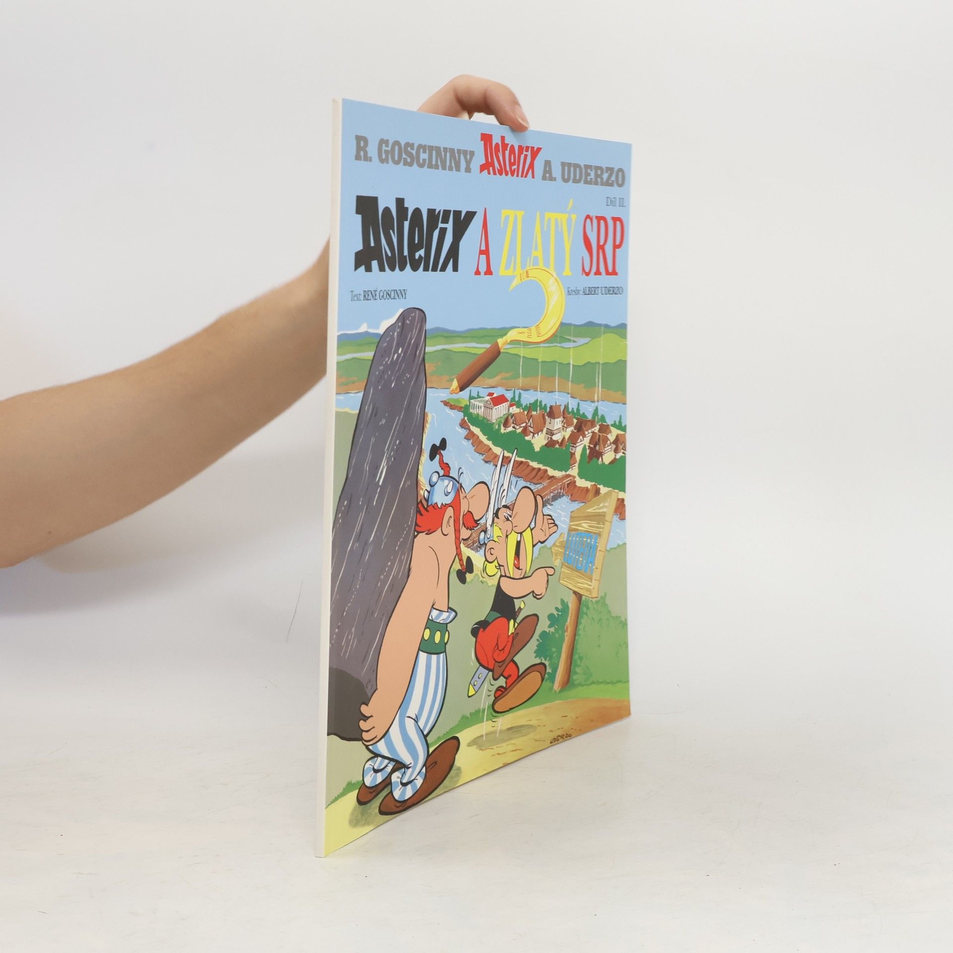 René Goscinny Asterix a zlatý srp