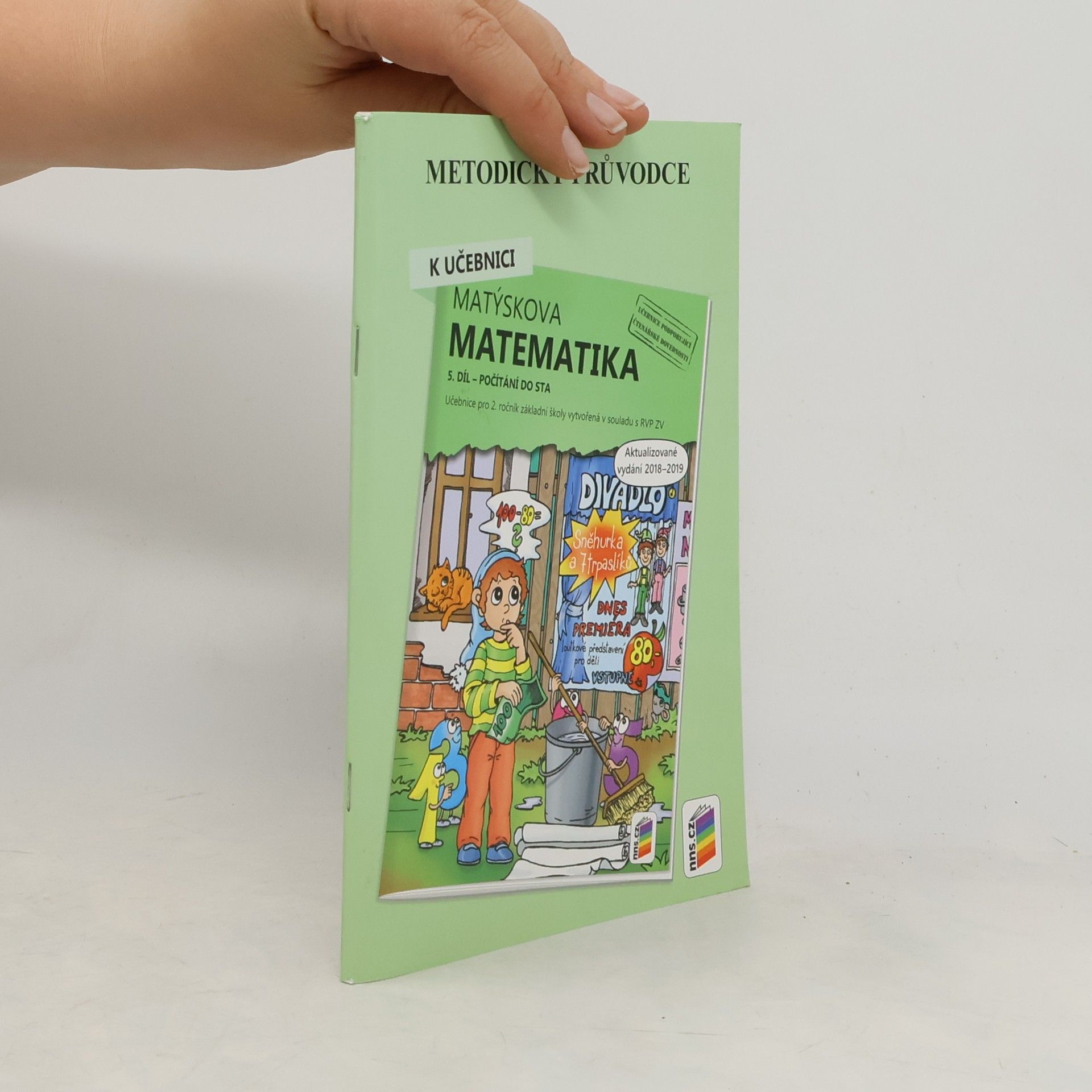 Collectif d'auteurs Metodický průvodce k Matýskově matematice 5. díl - aktualizované vydání 2019