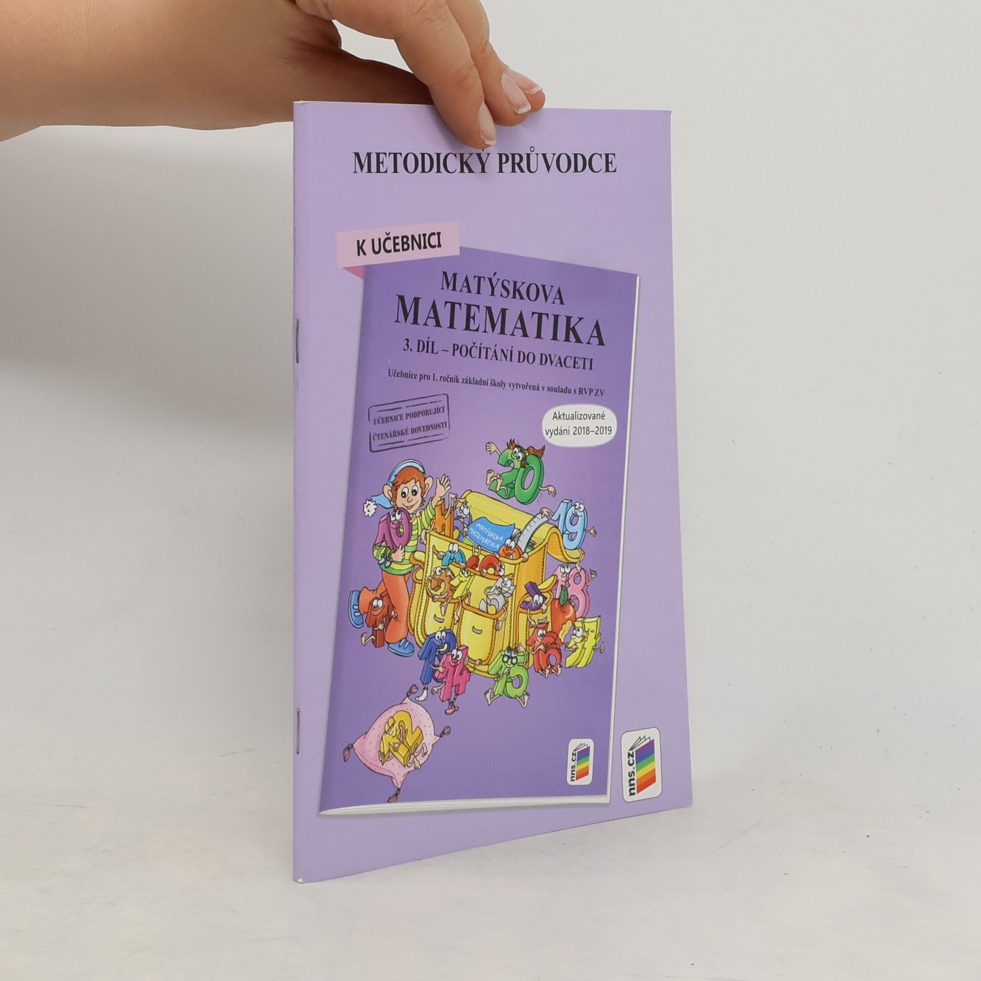 František Novák Metodický průvodce k učebnici Matýskova matematika, 3. díl - Počítání do dvaceti