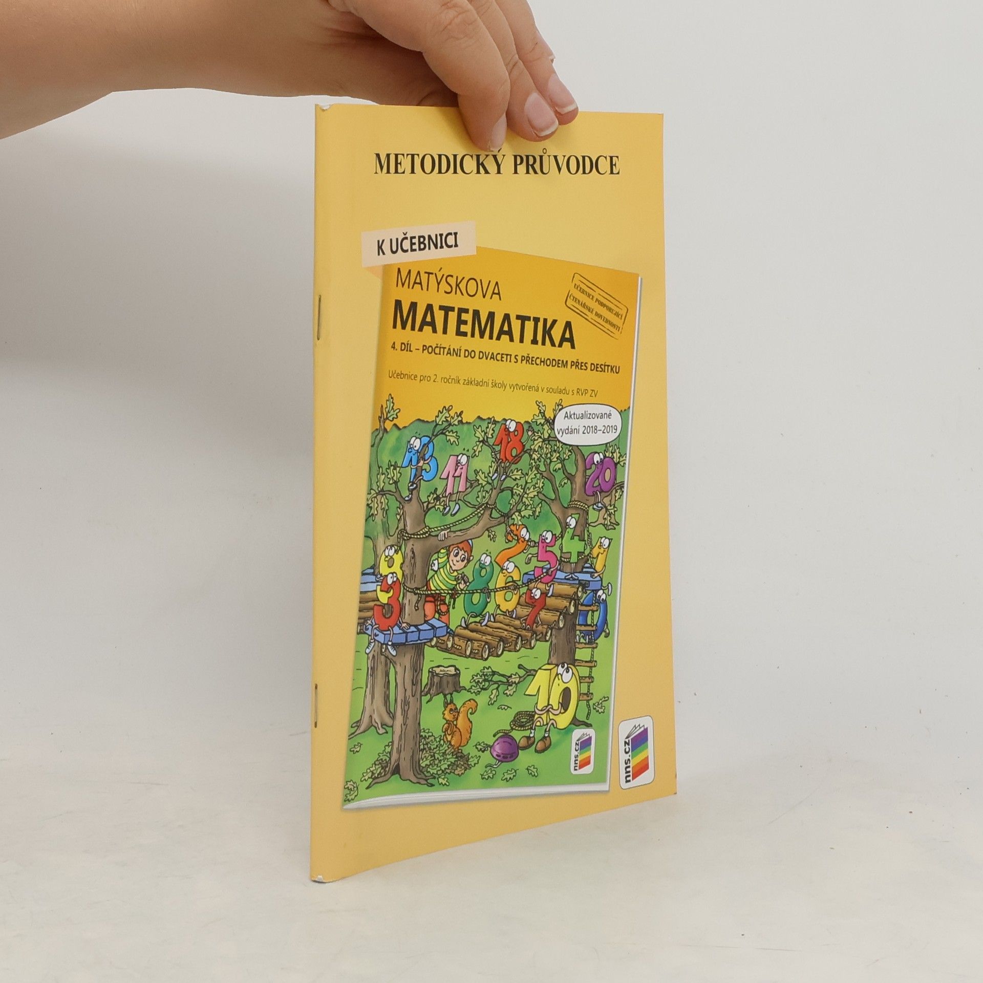 Collectif d'auteurs Metodický průvodce k Matýskově matematice 4. díl - aktualizované vydání 2019