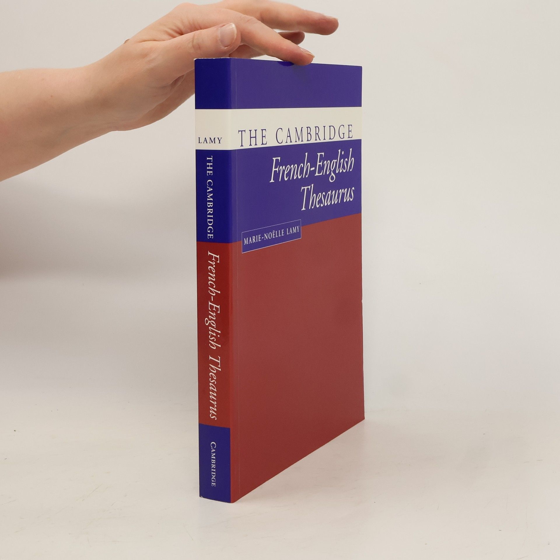 Marie Noklle Lamy The Cambridge French-English Thesaurus