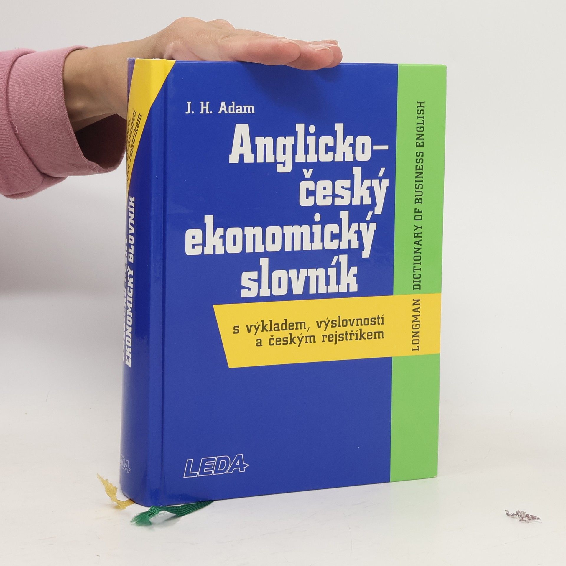 J. H. Adam Anglicko-český ekonomický slovník s výkladem, výslovností a českým rejstříkem