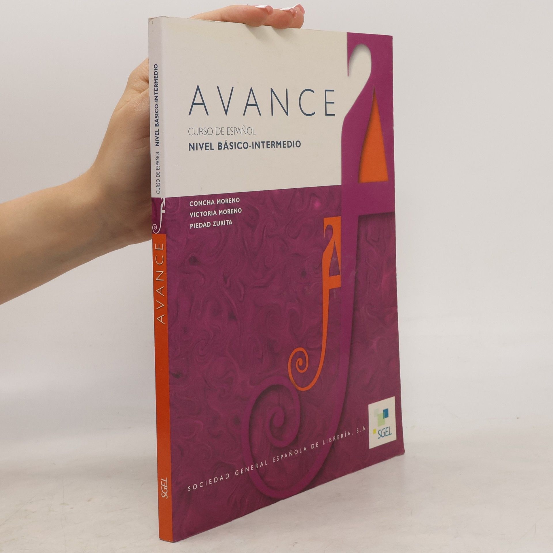 Concha Moreno Avance. Curso de español. Nivel básico-intermedio