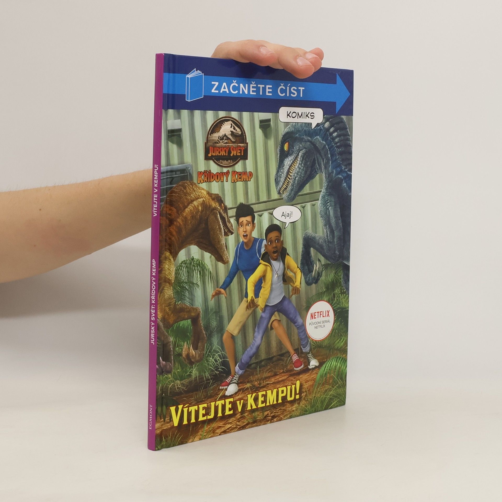 Steve Behling Jurský svět - Křídový kemp: komiks. Vítejte v kempu!