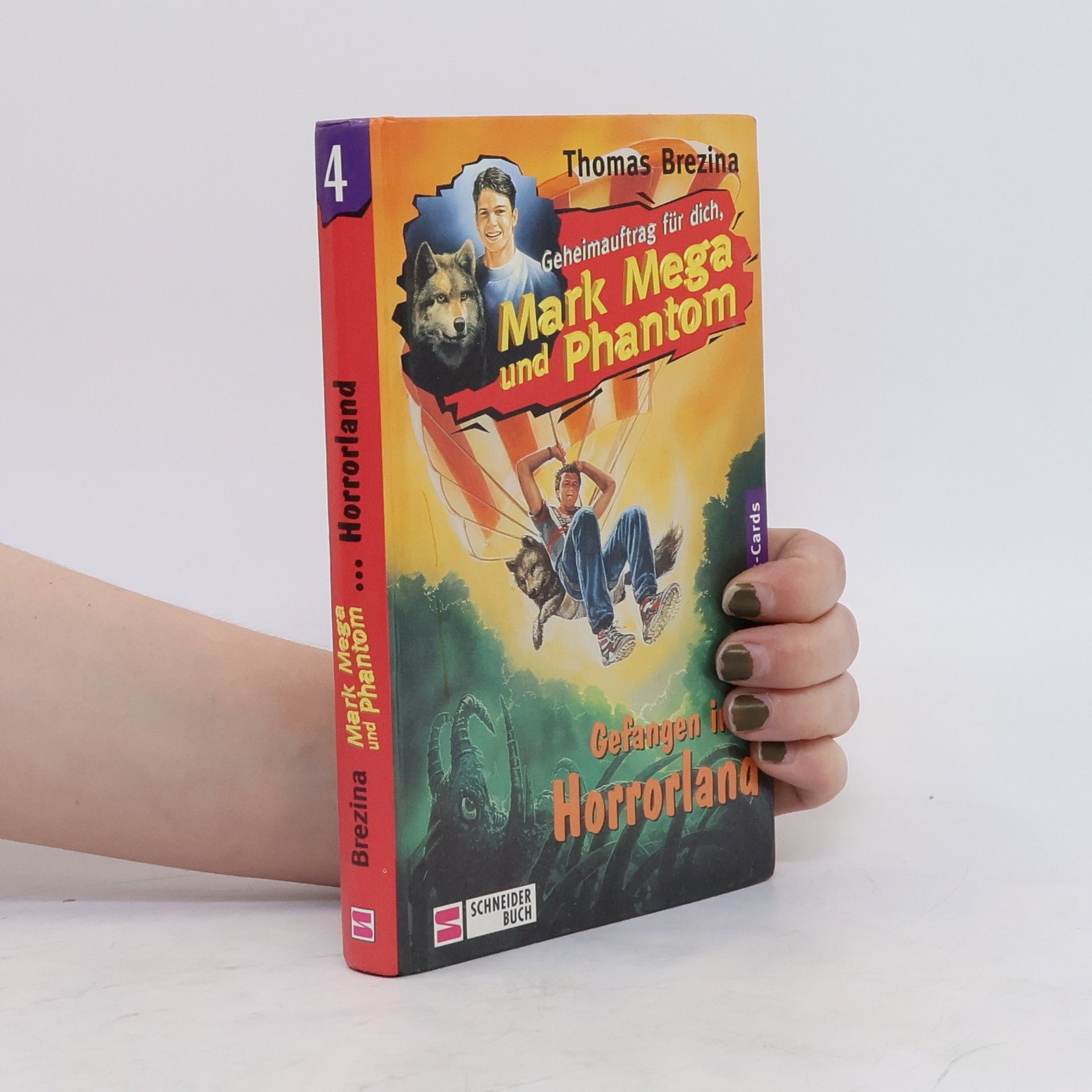 Thomas C. Brezina Geheimauftrag für dich, Mark Mega und Phantom - Gefangen im Horrorland. Band 4