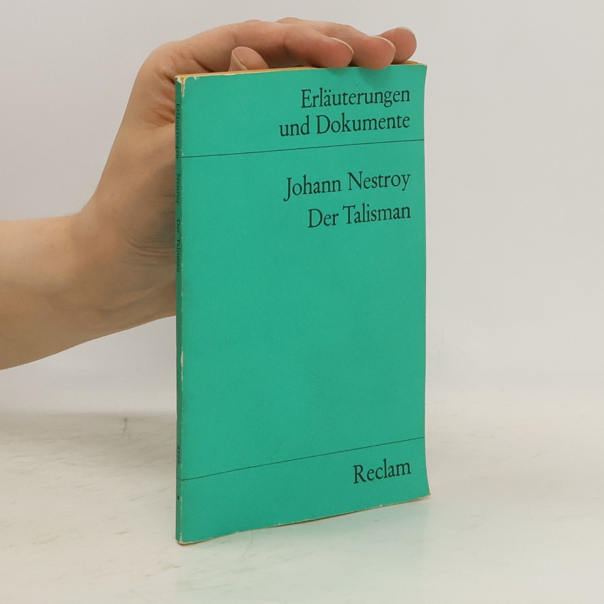 Ju rgen Hein Johann Nestroy, Der Talismann