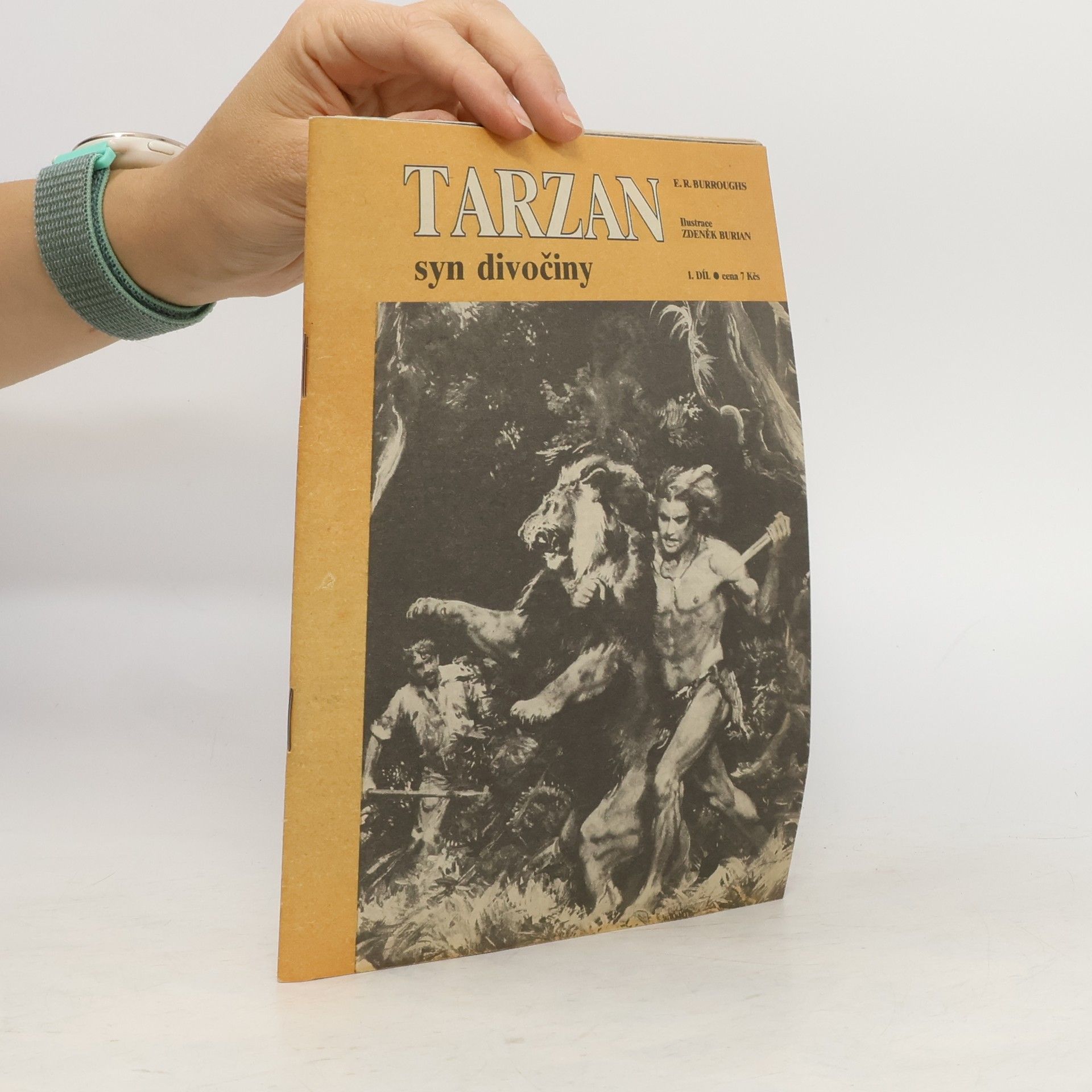 Edgar Rice Burroughs Tarzan syn divočiny