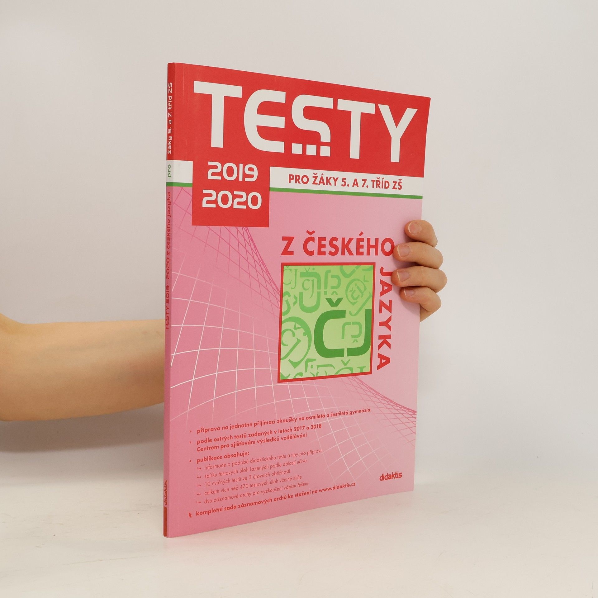 Autorenkollektiv Testy ... z českého jazyka: Pro žáky 5. a 7. tříd ZŠ