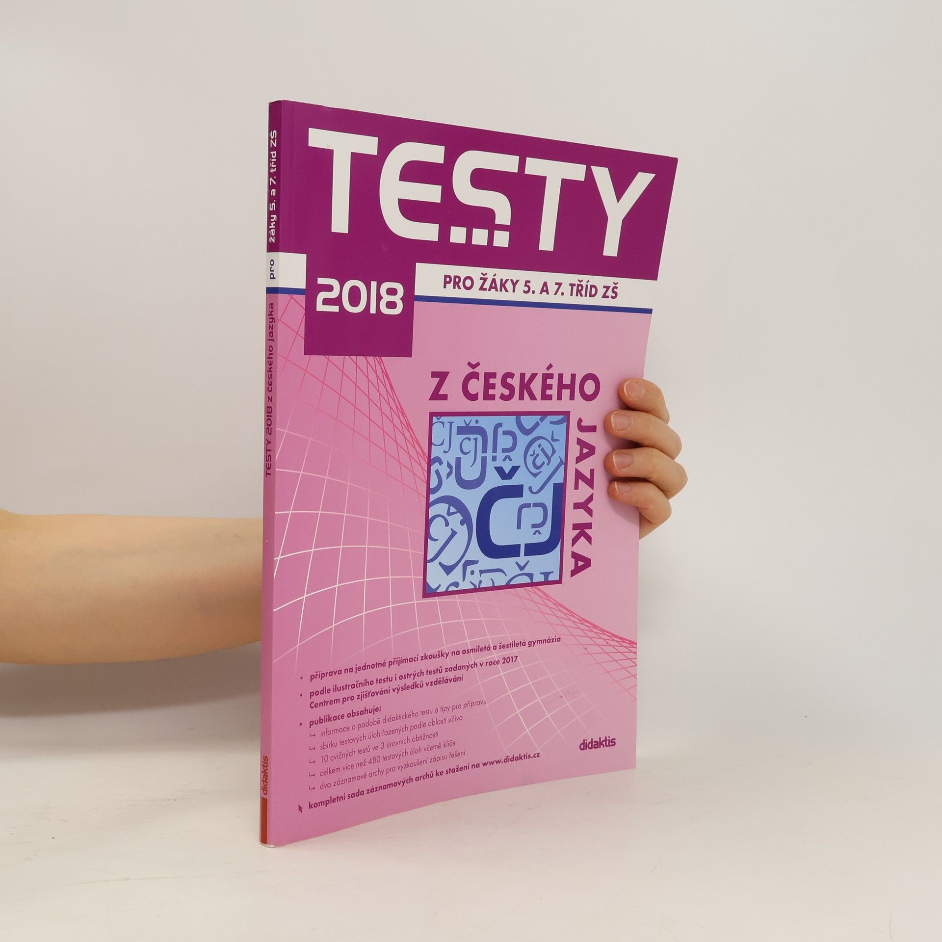Lenka Hofírková Testy 2018 pro žáky 5. a 7. tříd ZŠ z českého jazyka