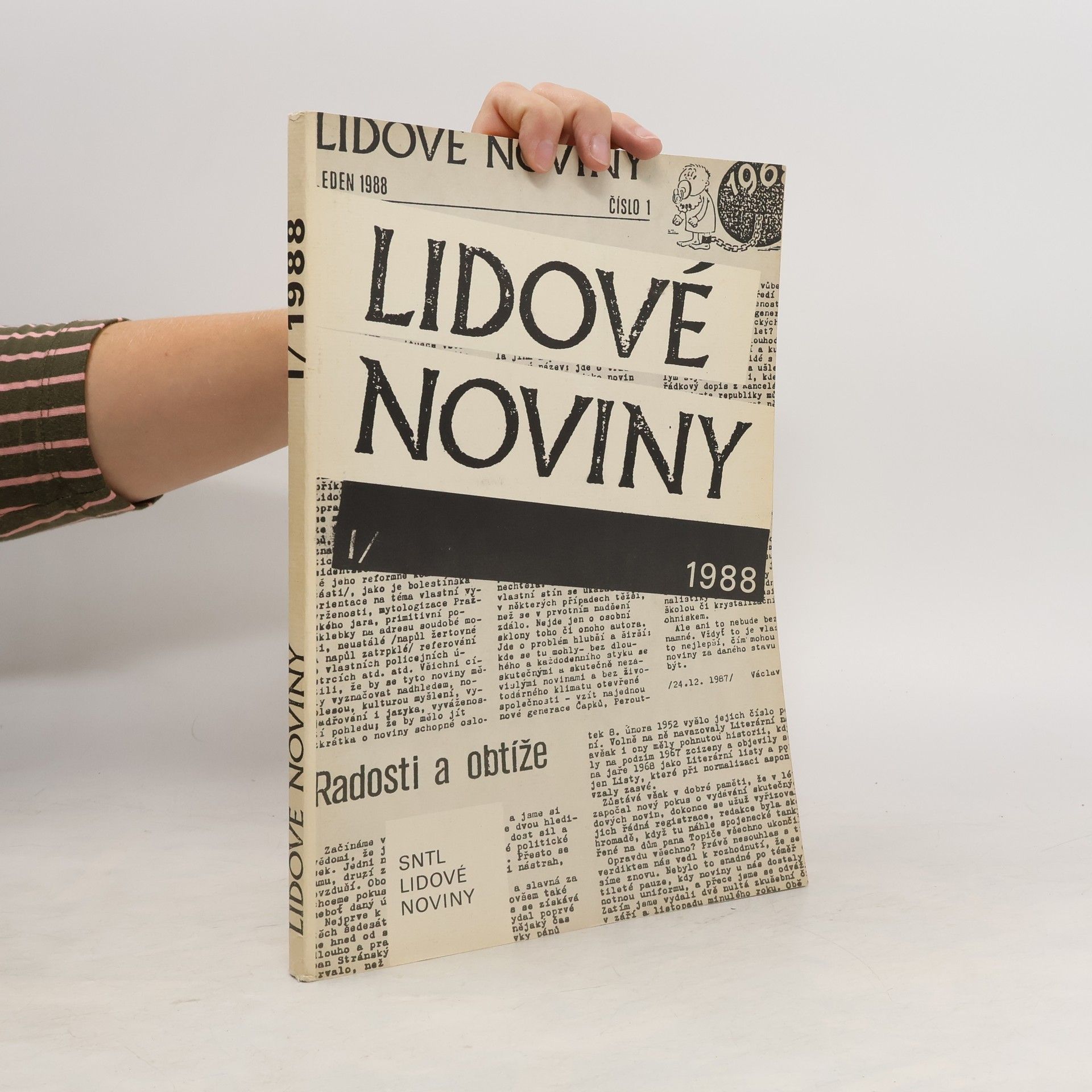 Collectif d'auteurs Lidové noviny 1/1988