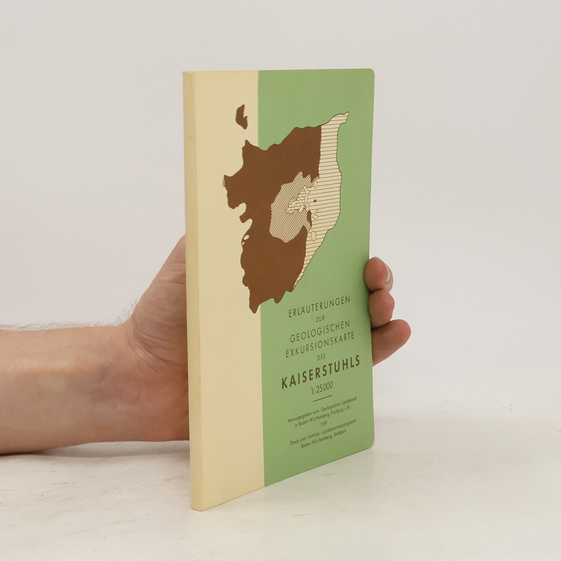 Collectif d'auteurs Erläuterungen zur Geologischen Exkursionskarte des Kaiserstuhls 1:25 000